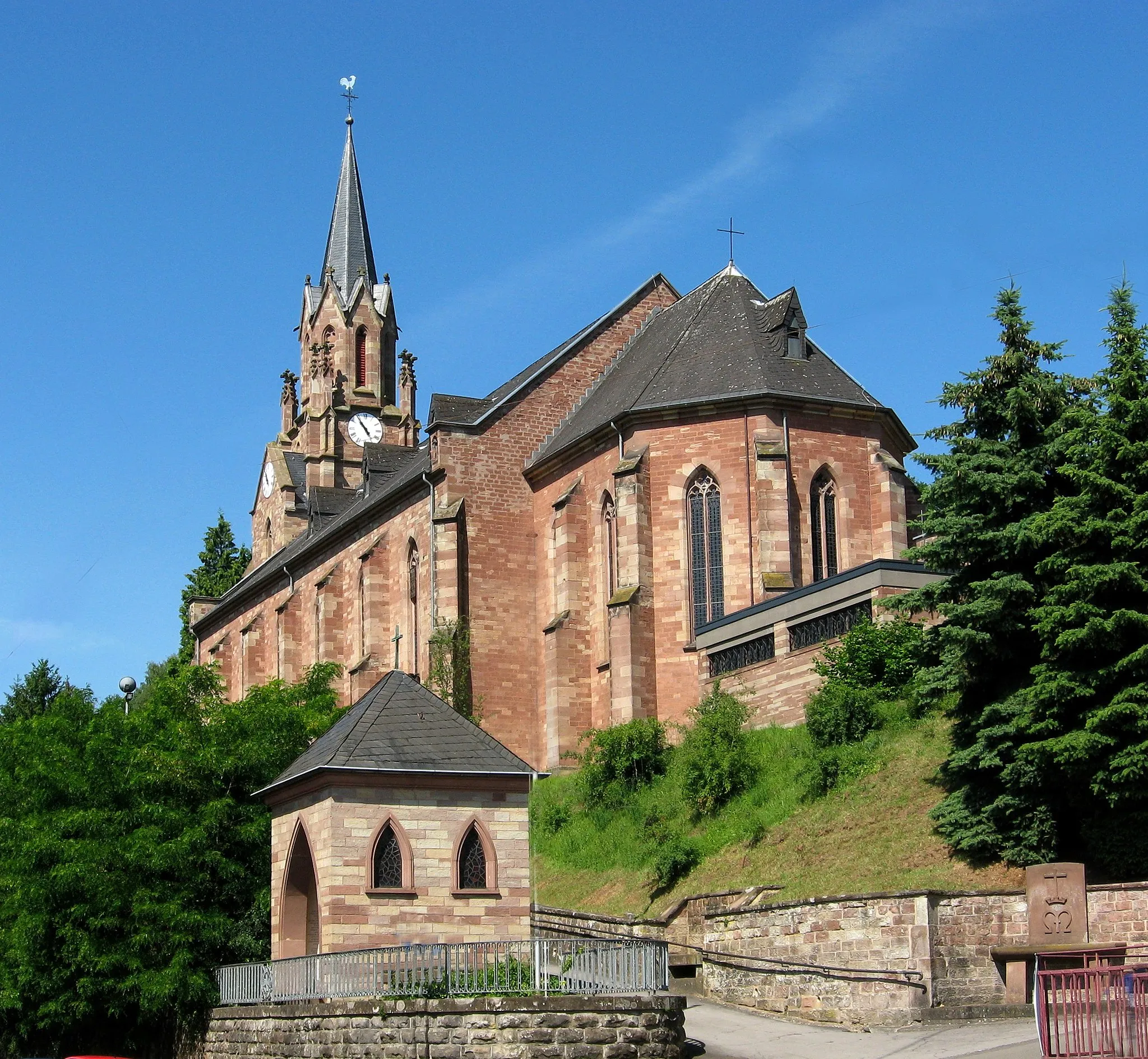 Photo showing: Kirche Beckingen