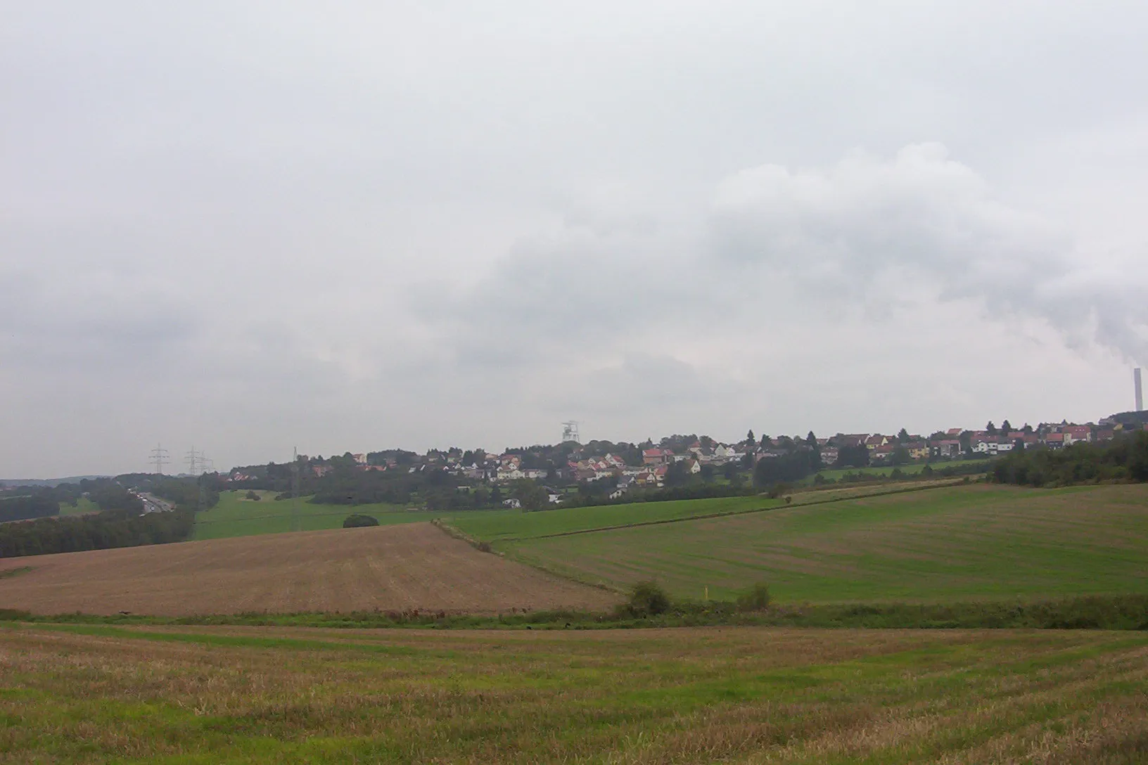 Photo showing: Blick nach Göttelborn