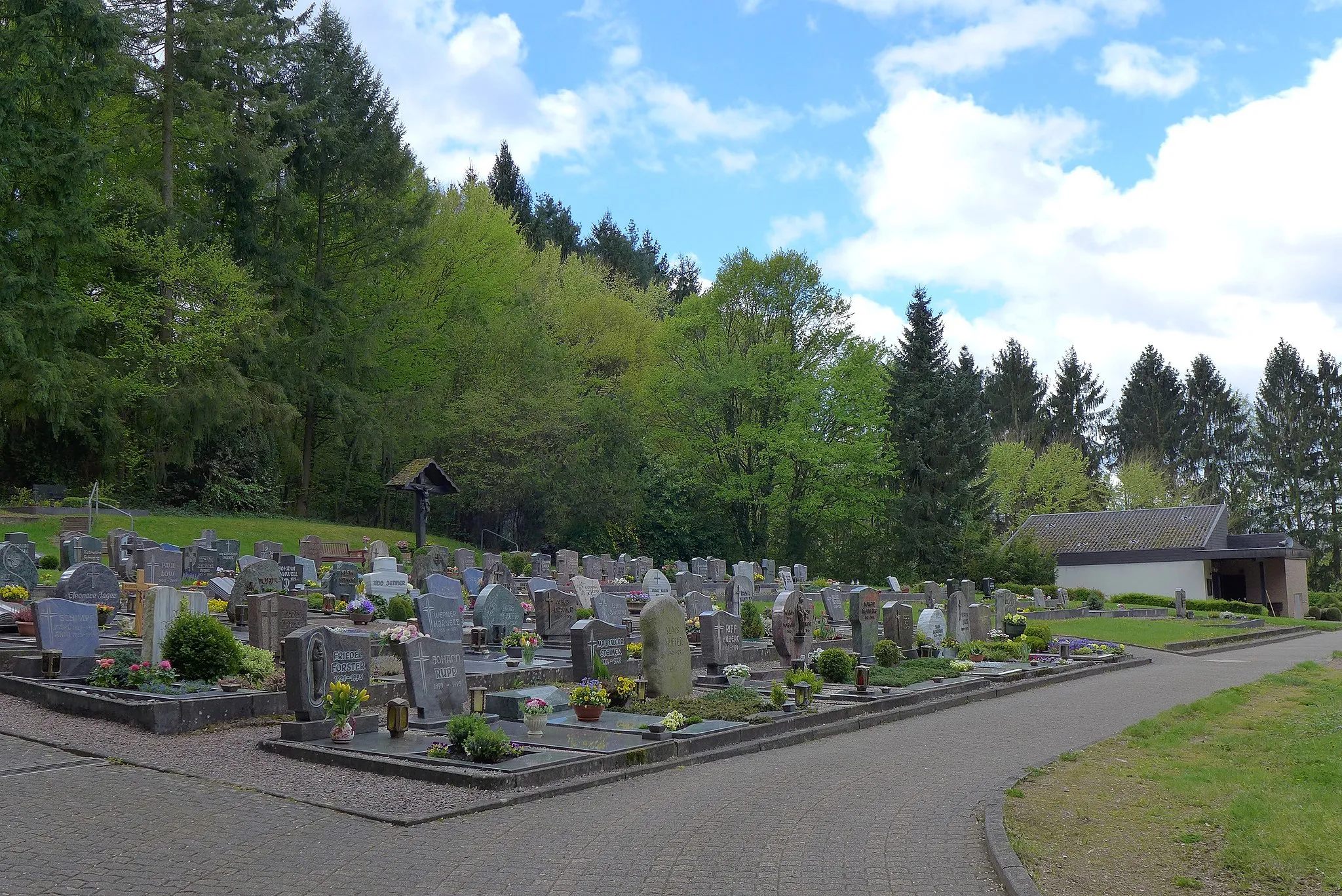 Photo showing: Körprich, Friedhof