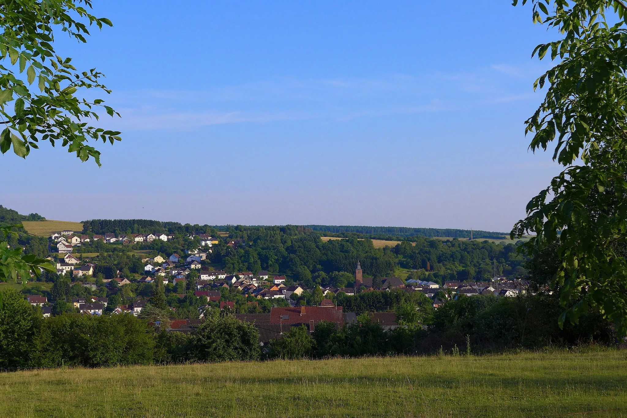 Photo showing: Körprich, Blick vom Homrich aus