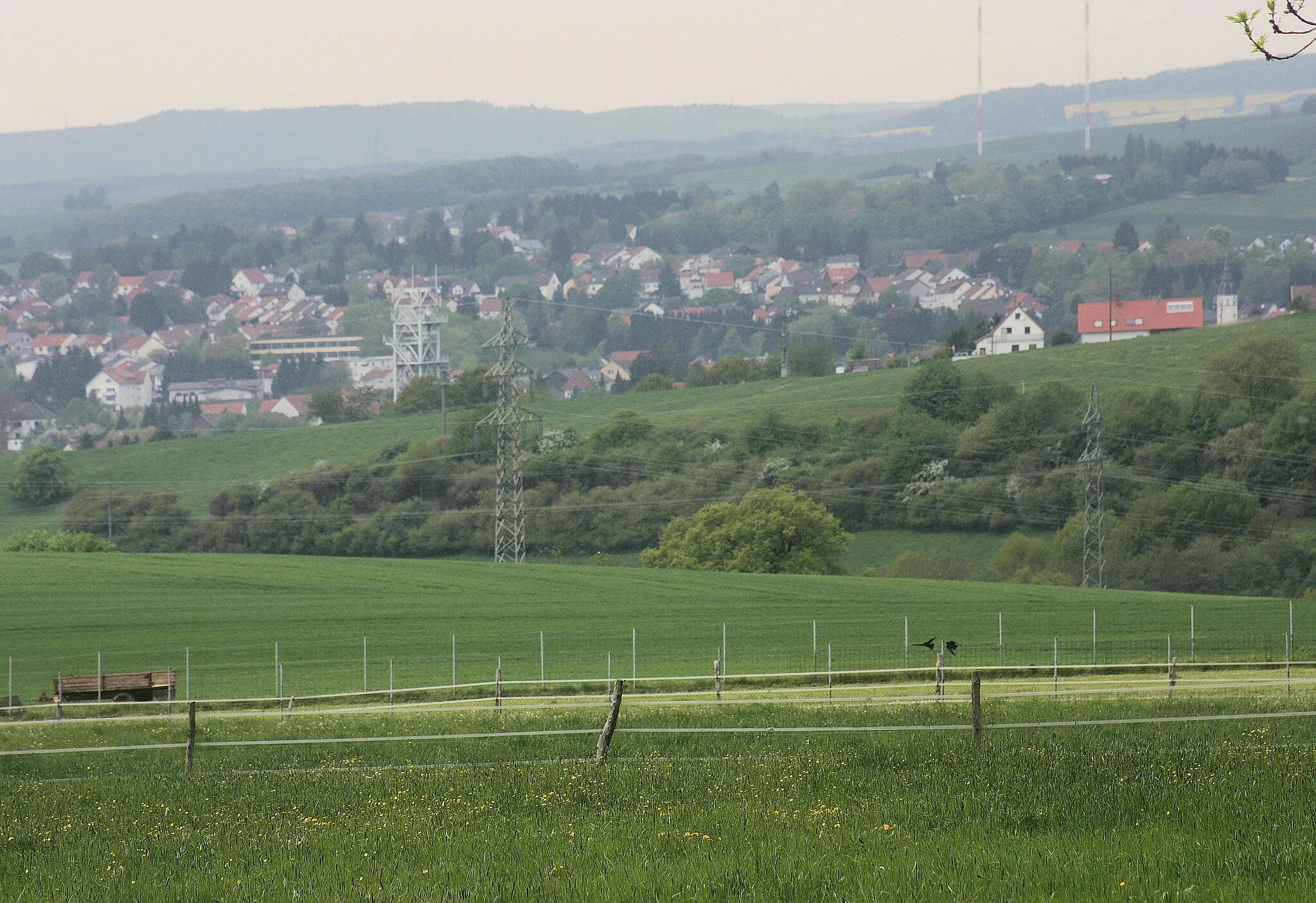 Photo showing: Hilschbach, view to Dilsburg
