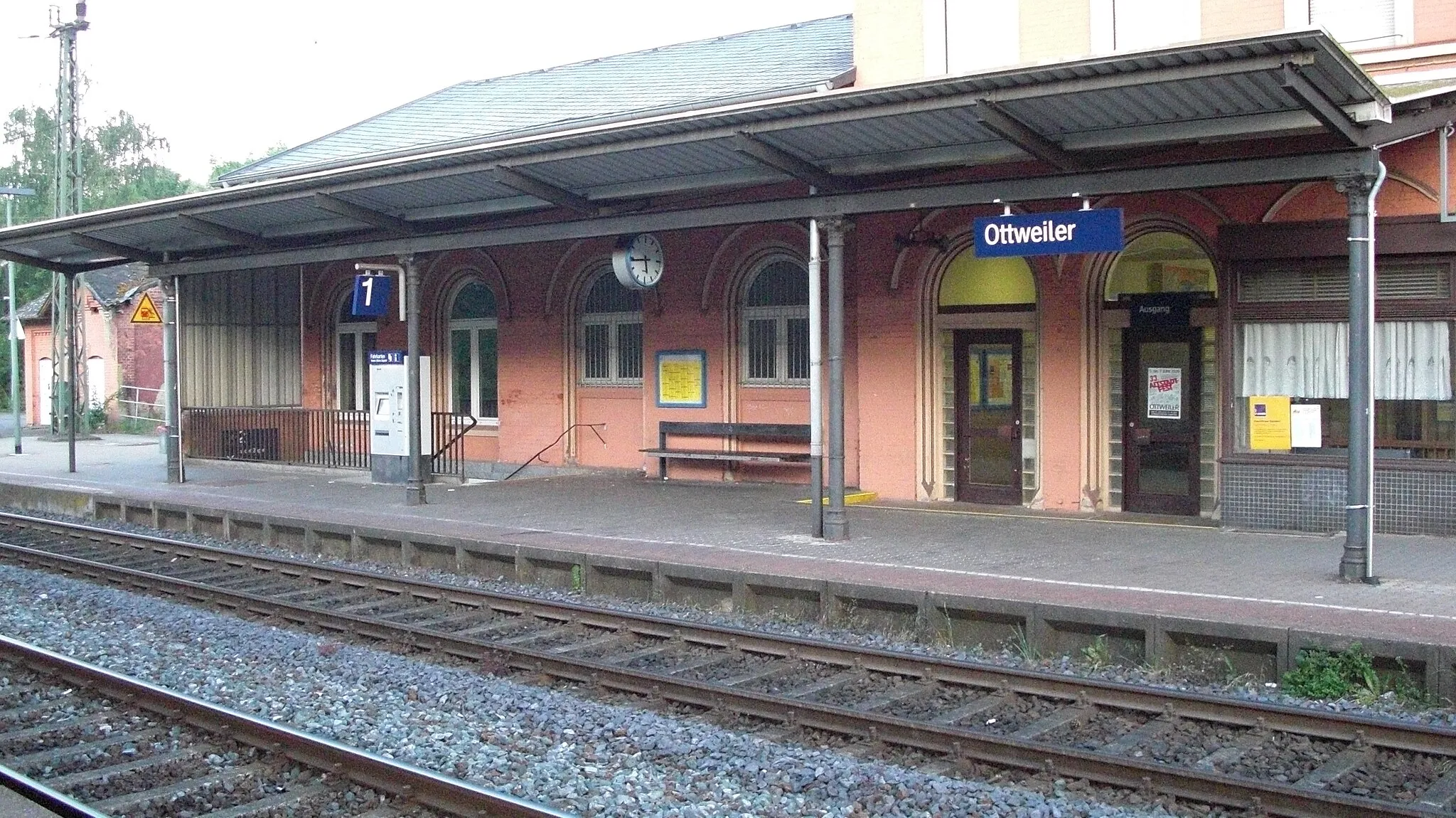 Photo showing: Bahnhof Ottweiler