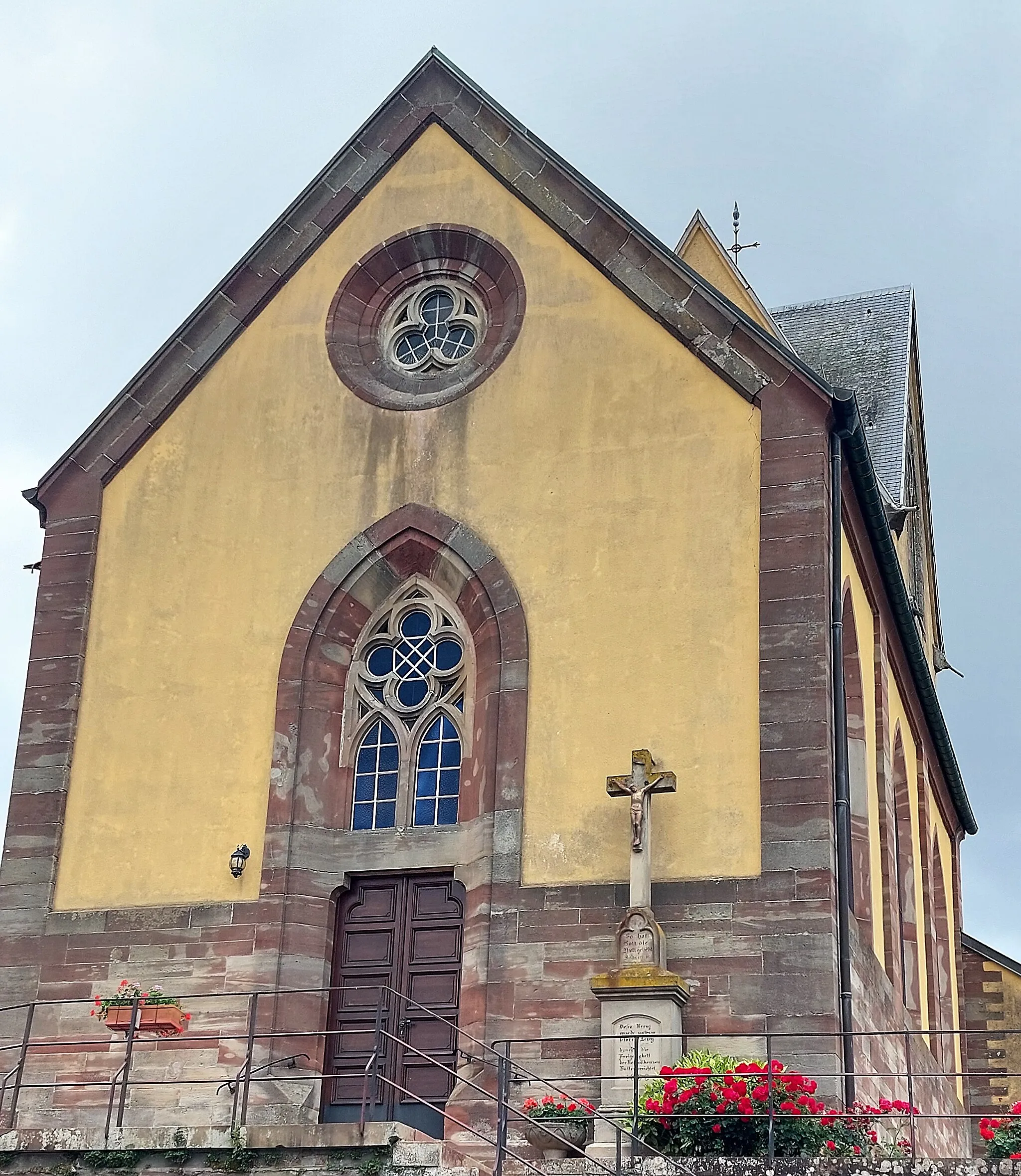 Photo showing: Eglise catholique Saint-Michel de Butten