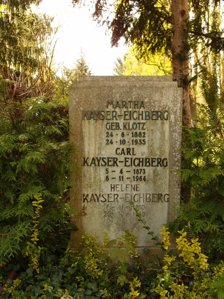 Photo showing: Grab von Carl Kayser-Eichberg auf dem Evangelischen Friedhof in Potsdam-Bornstedt
