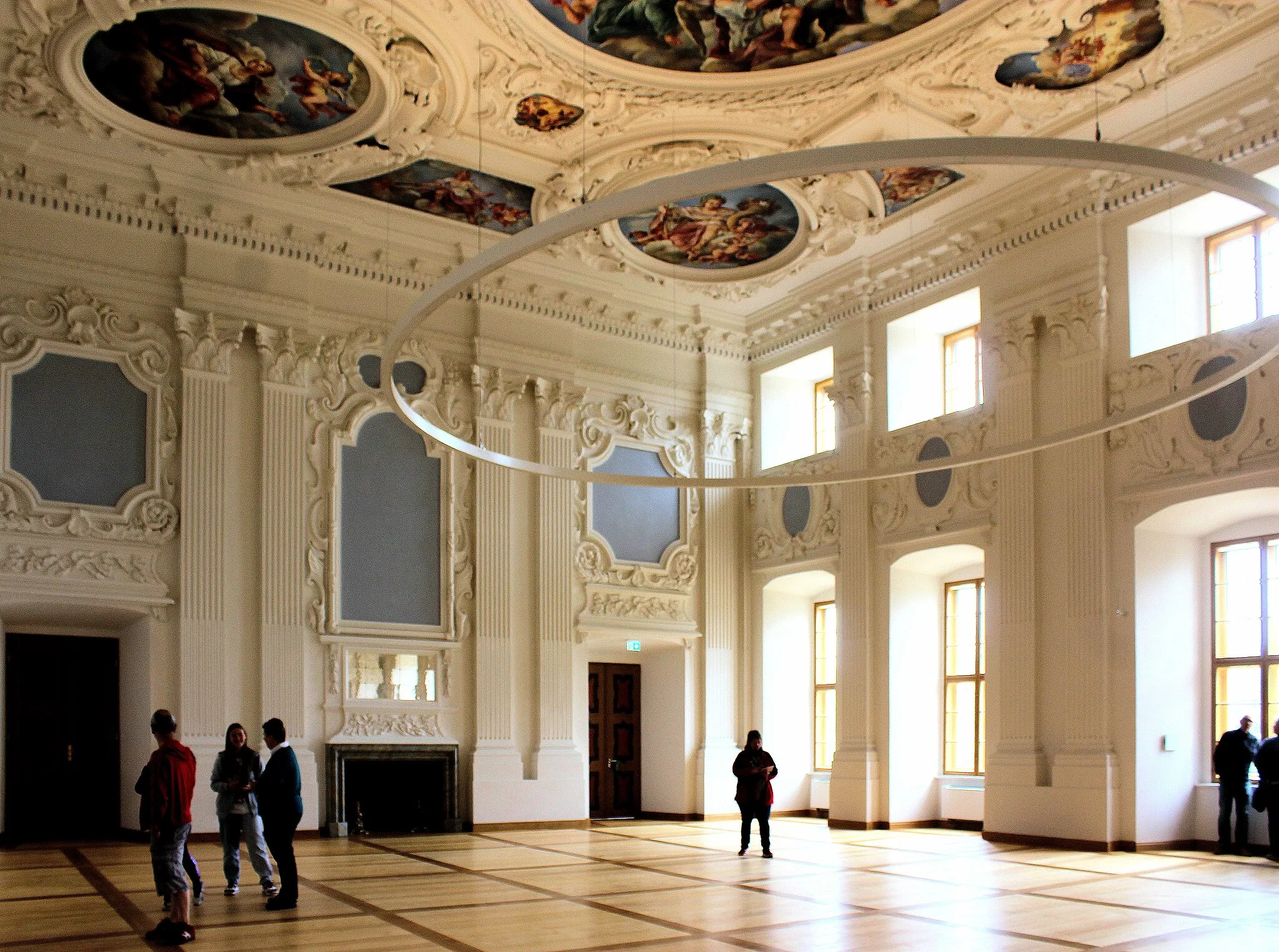 Photo showing: Hundisburg, palace, the ballroom
