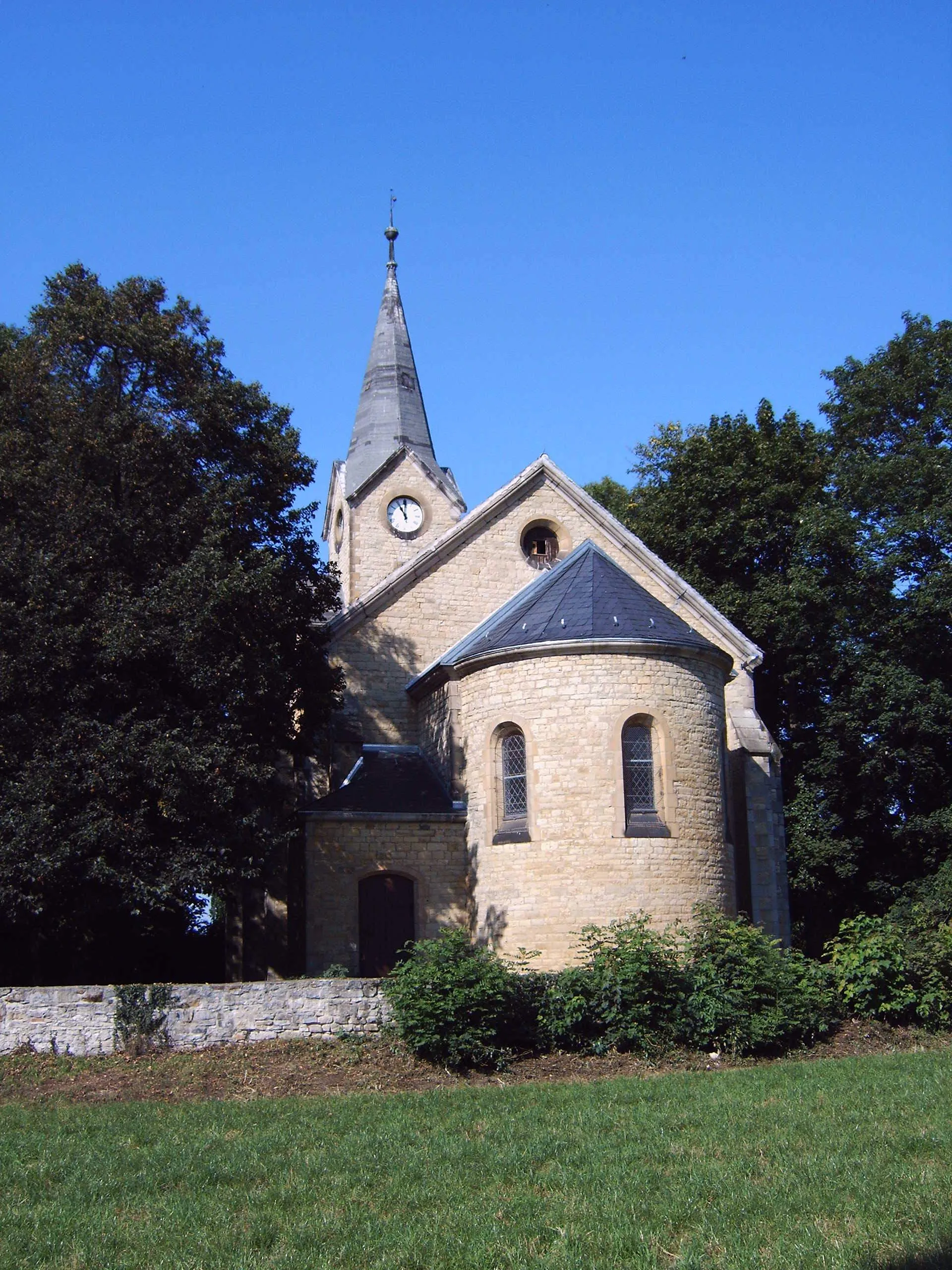 Photo showing: St.-Stephanus-Kirche in Schleibnitz, Sachsen-Anhalt