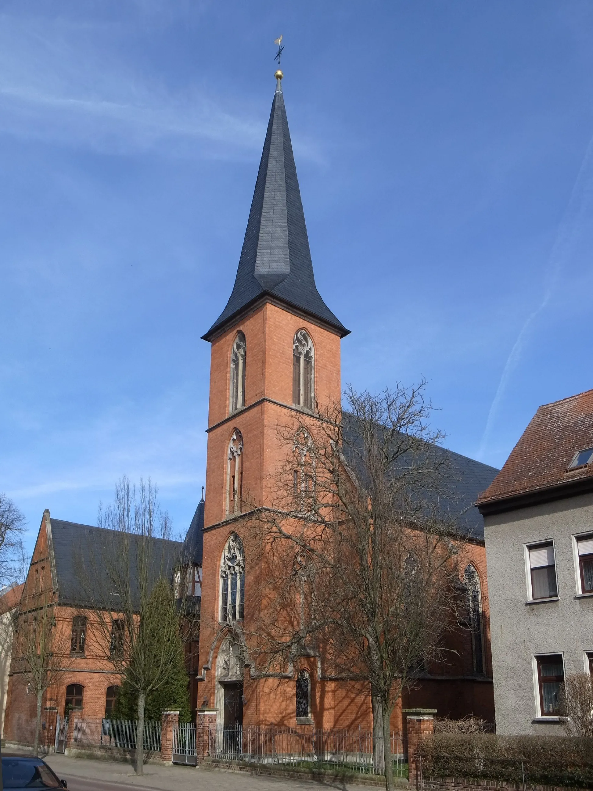 Photo showing: Zerbst, Kath. Kirche St. Jacobus