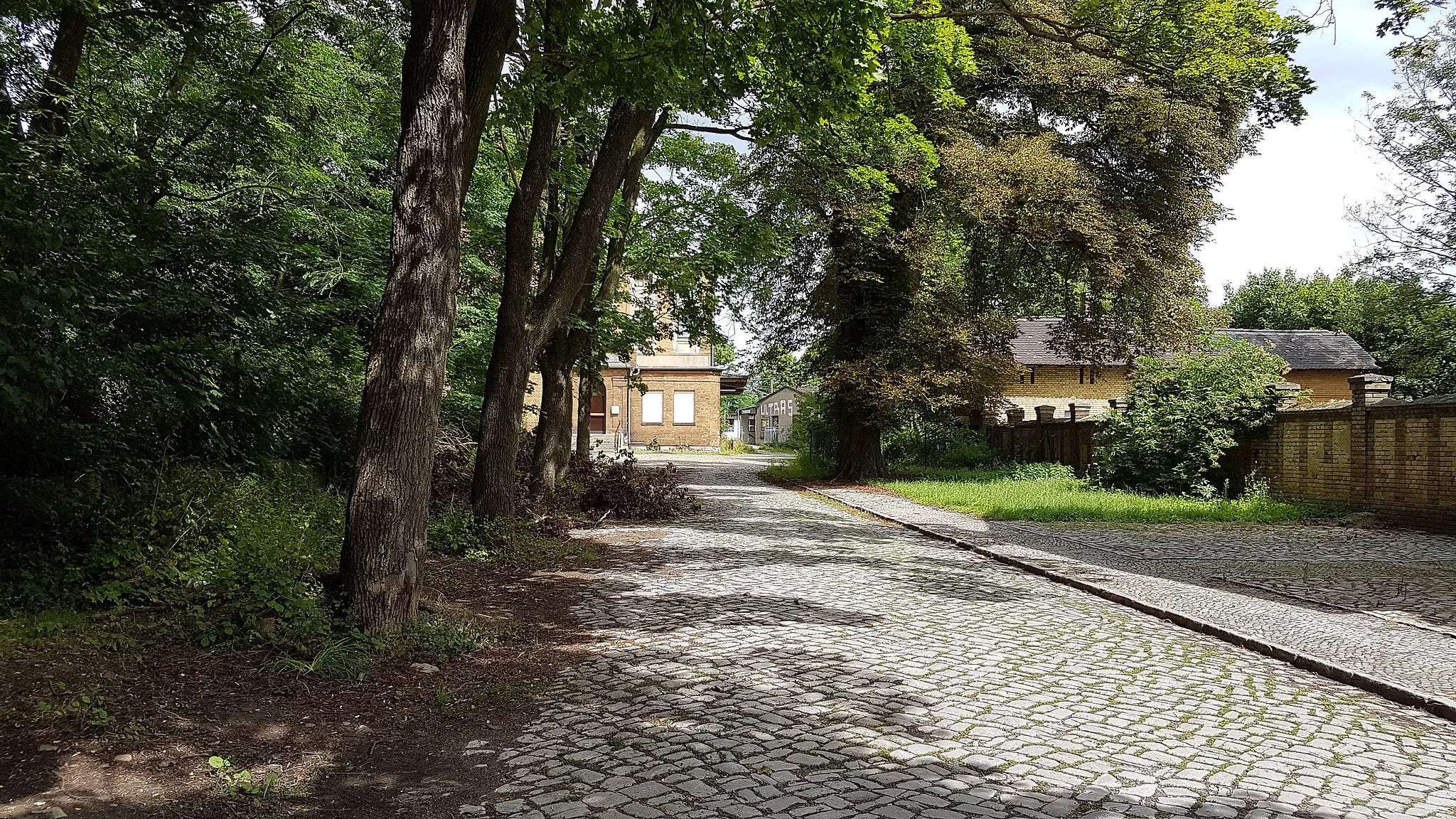 Photo showing: Bahnhof Güterglück