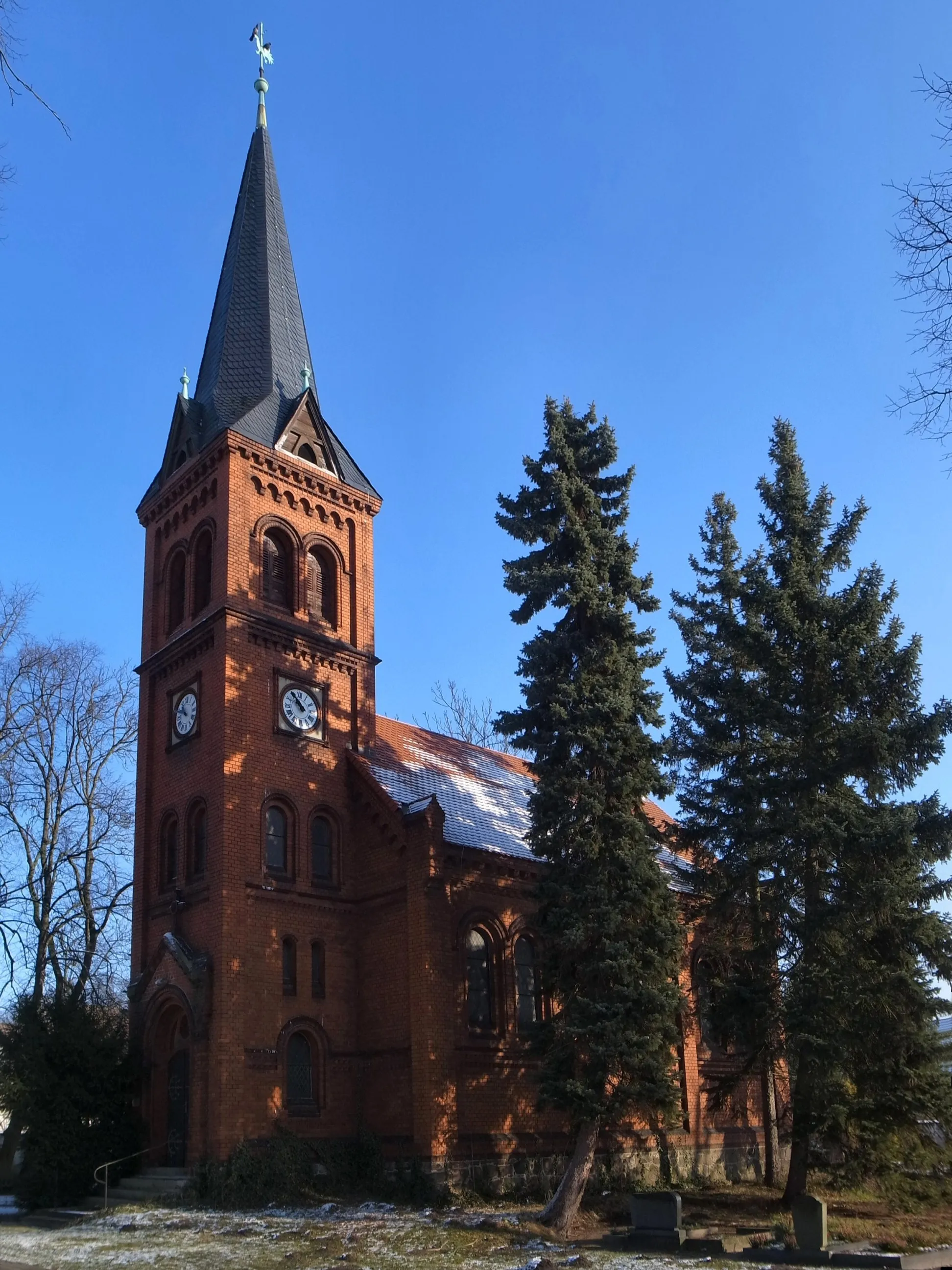 Photo showing: Evangelische Kirche zu Jütrichau