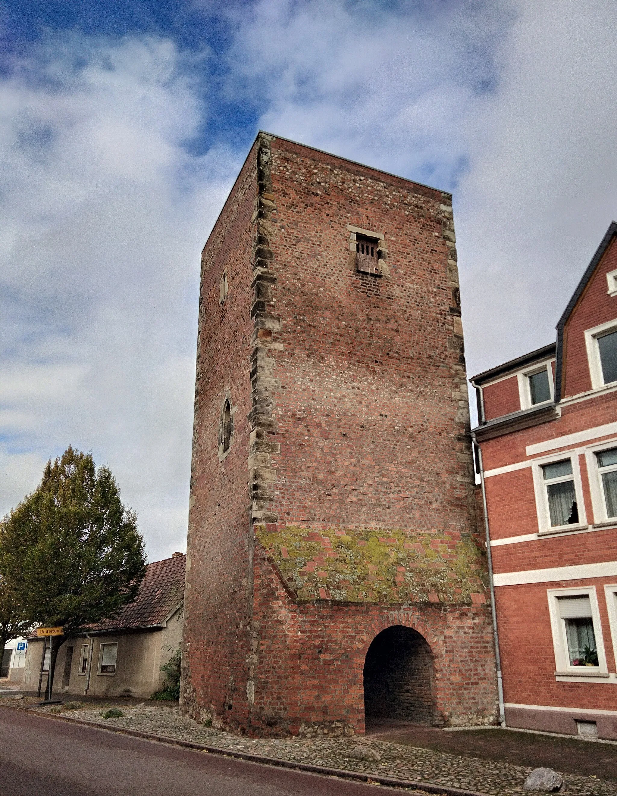 Photo showing: Tower Dessauer Turm, Aken, Saxony Anhalt, Germany