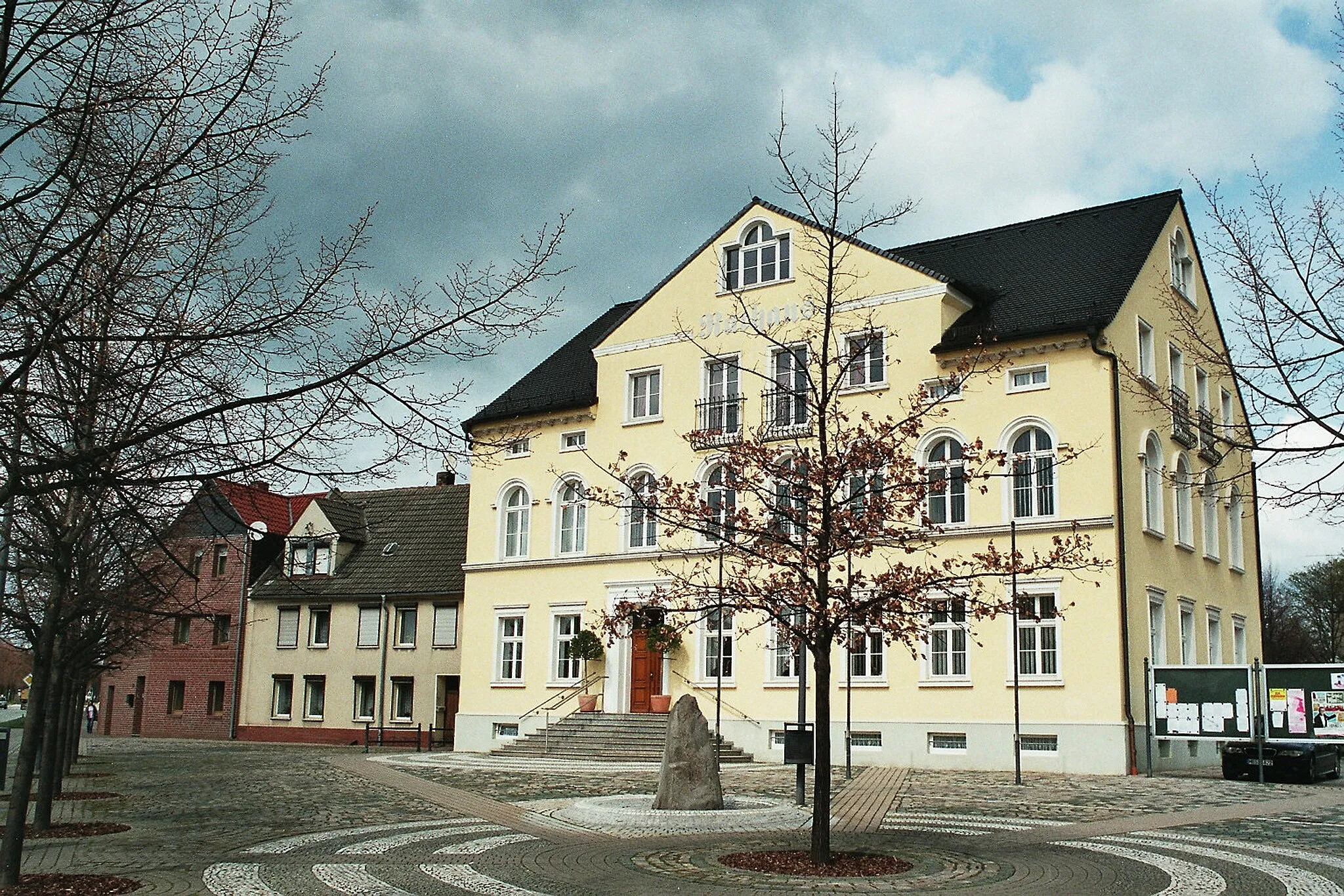 Photo showing: Förderstedt (Staßfurt), the town hall