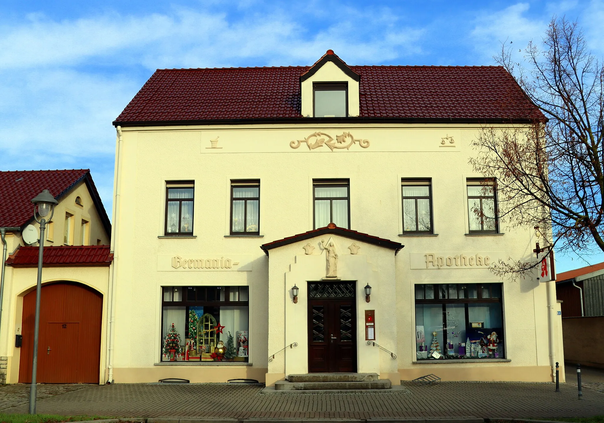 Photo showing: Apotheke Magdeburg-Leipziger Straße 13 Förderstedt