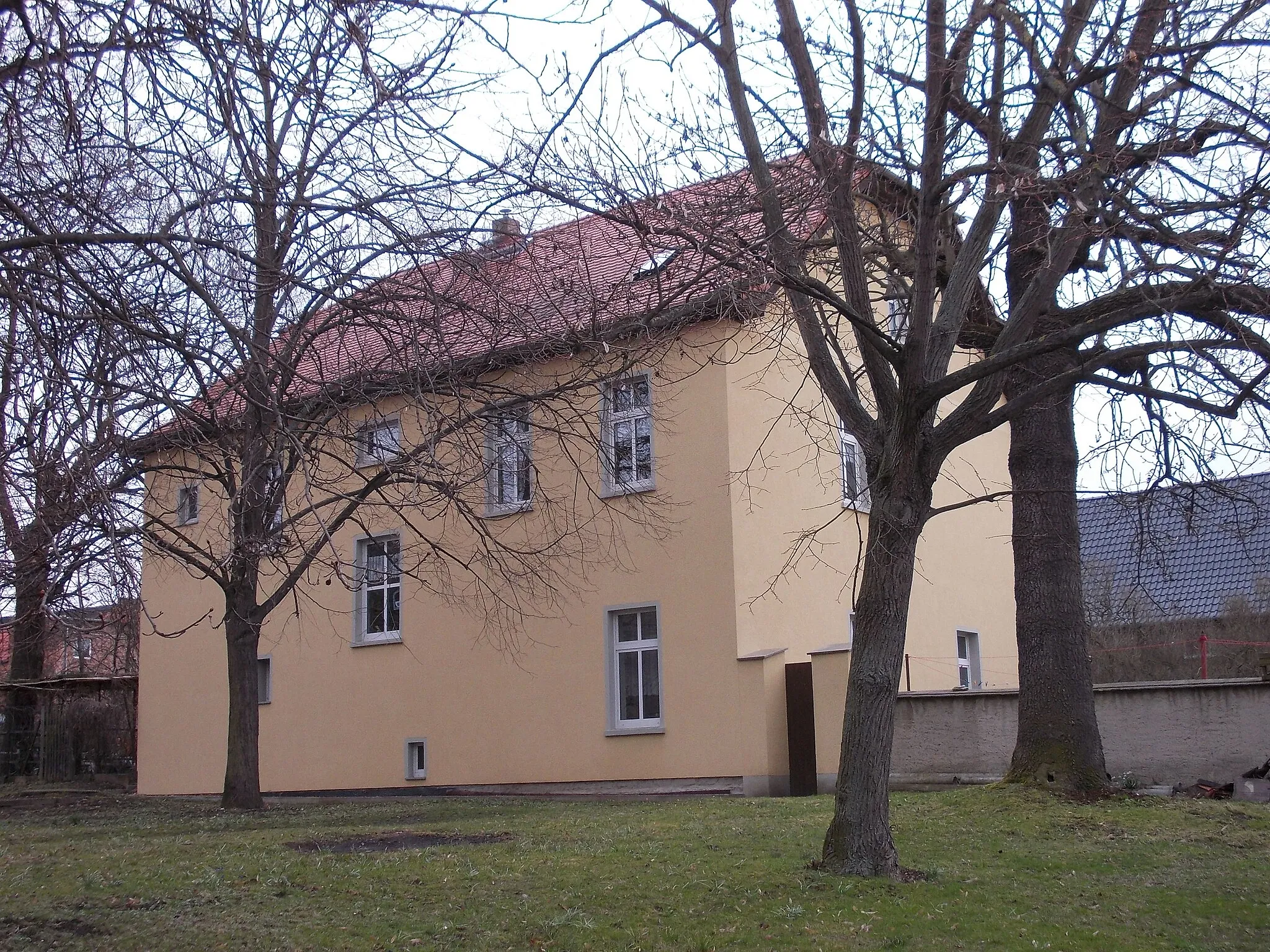 Photo showing: Rectory in Schladebach (Leuna, district of Saalekreis, Saxony-Anhalt)