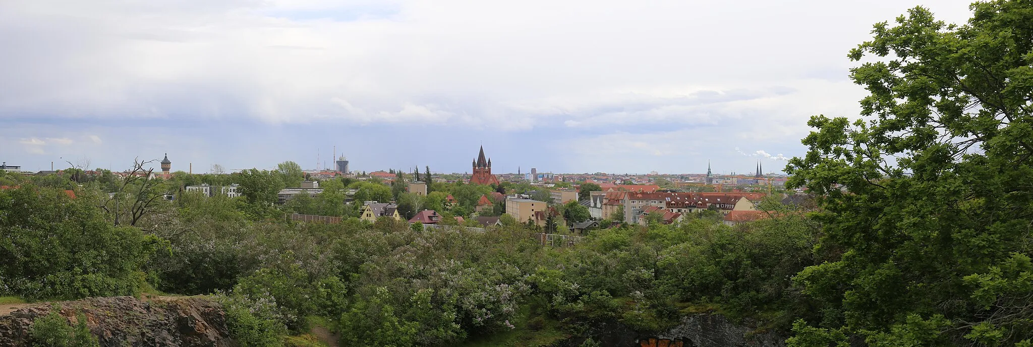 Photo showing: Der Galgenberg in Halle, Sachsen-Anhalt.