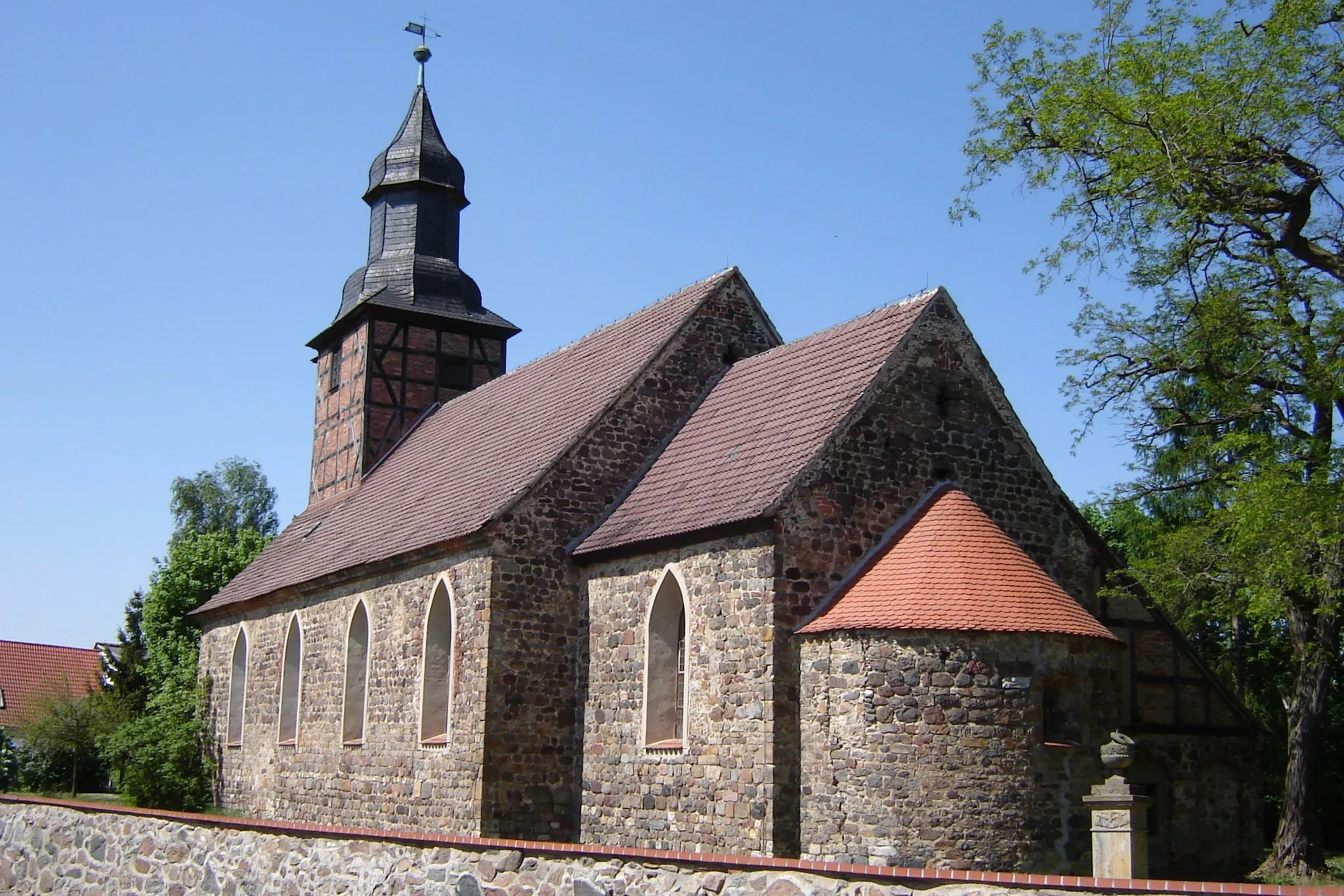 Photo showing: Möckern-Stegelitz, Kirche