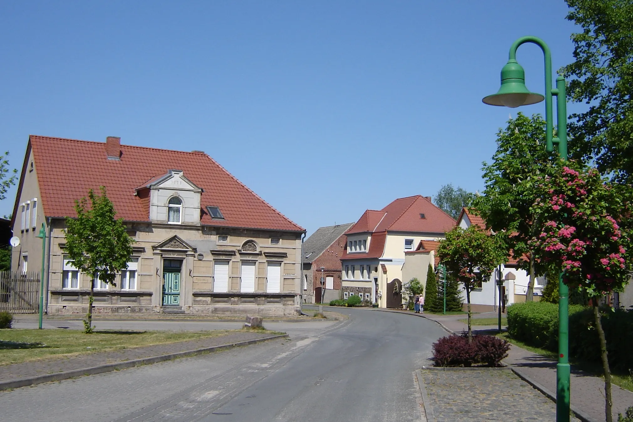 Photo showing: Möckern-Stegelitz, Platz des Friedens