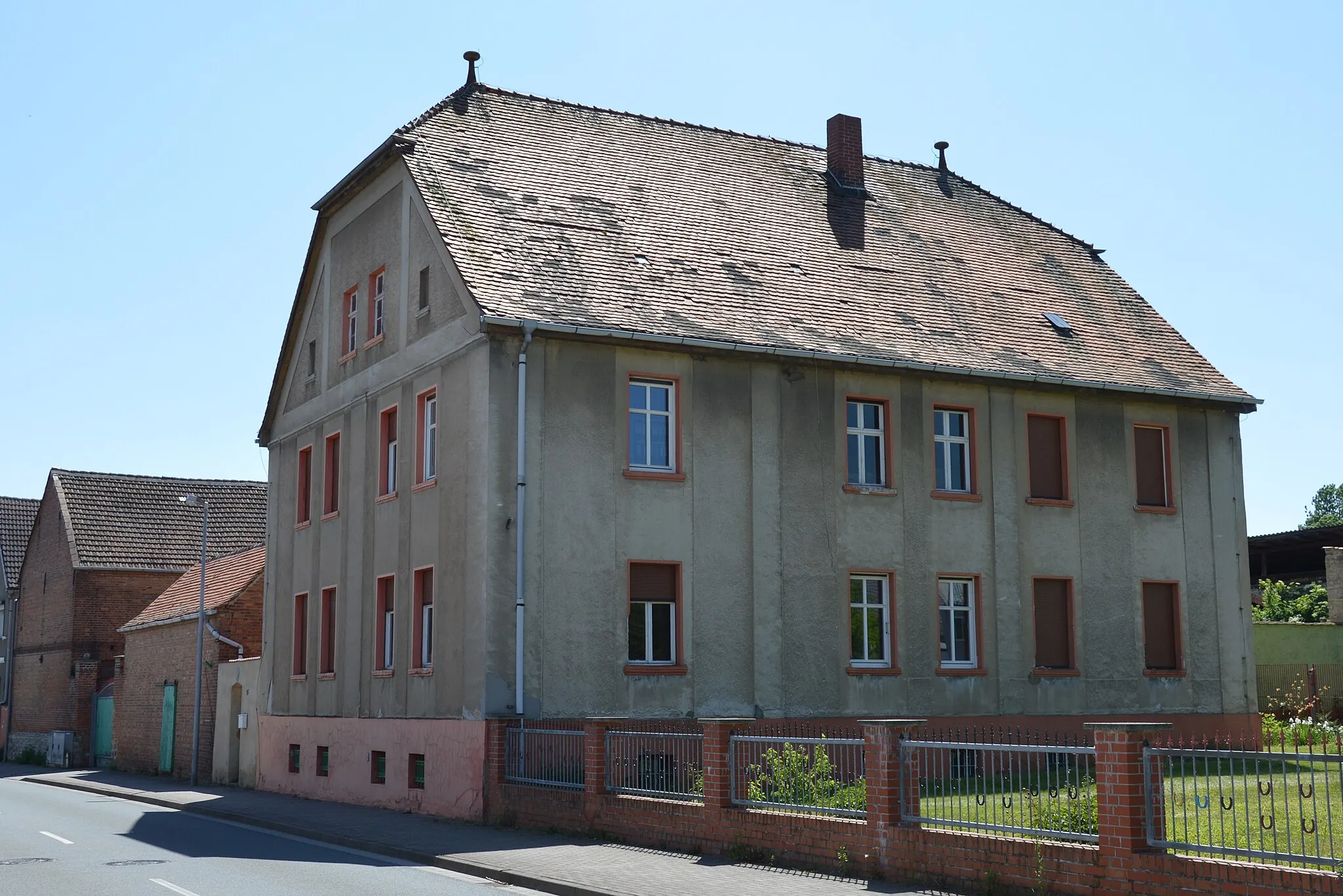 Photo showing: Haus Dorfstraße 23 in Klein Germersleben