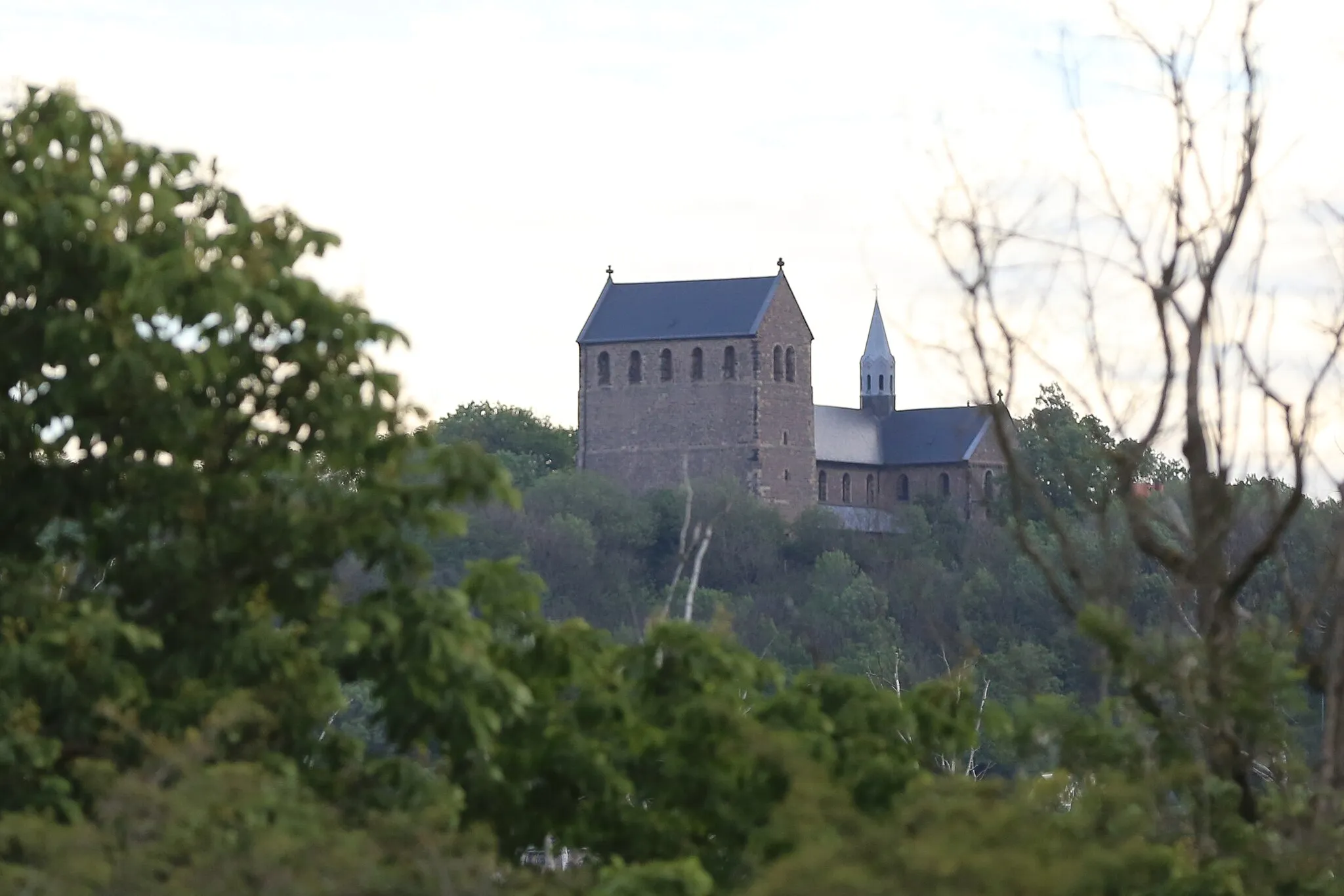 Photo showing: Sendeturm in Petersberg, Sachsen-Anhalt .