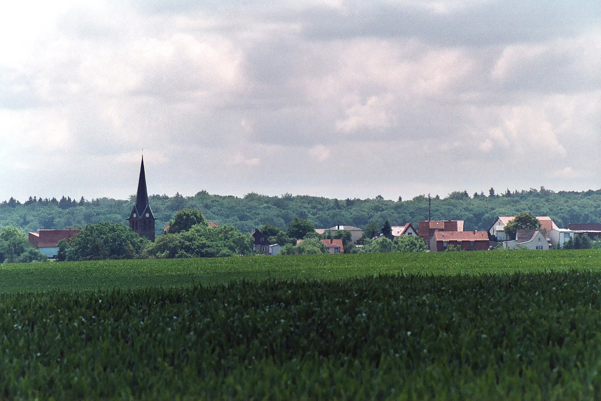 Photo showing: Annarode (Mansfeld), view to the village