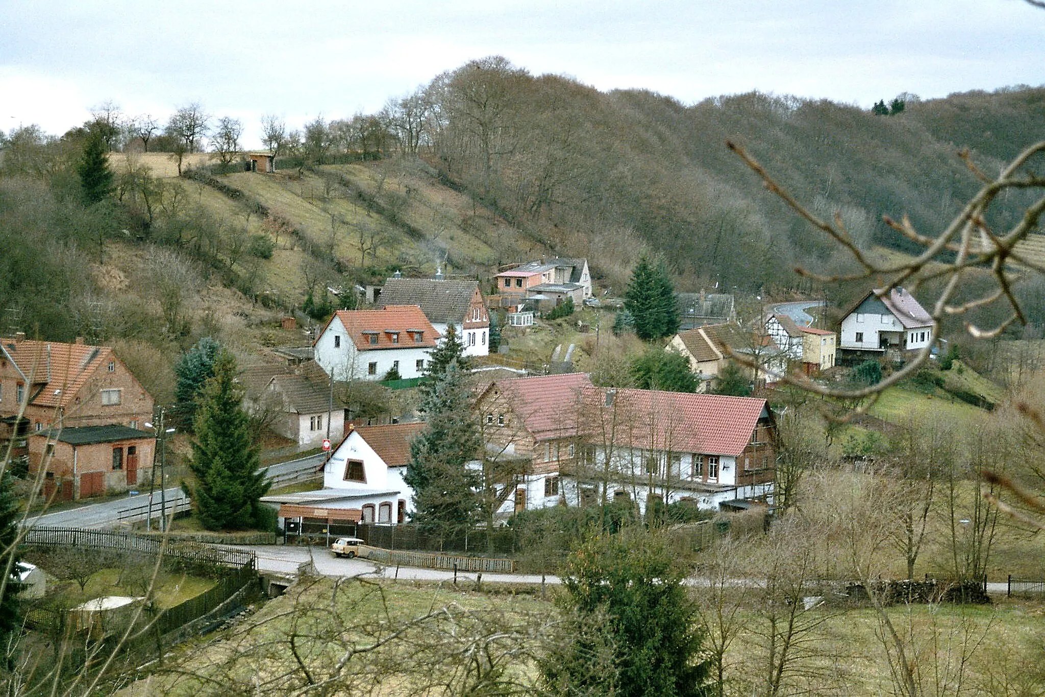 Photo showing: View to the valley of the Gonna