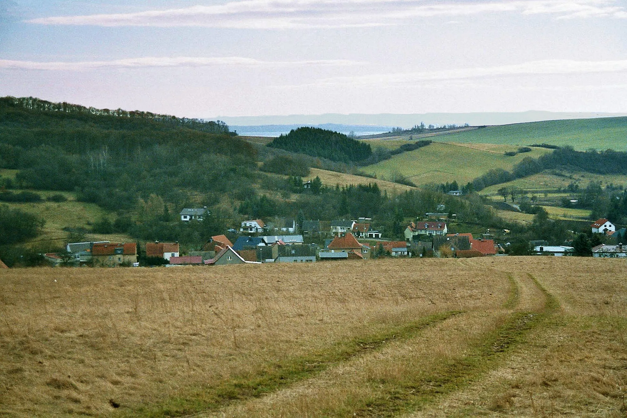 Photo showing: The landscape around Obersdorf (urban district of Sangerhausen)