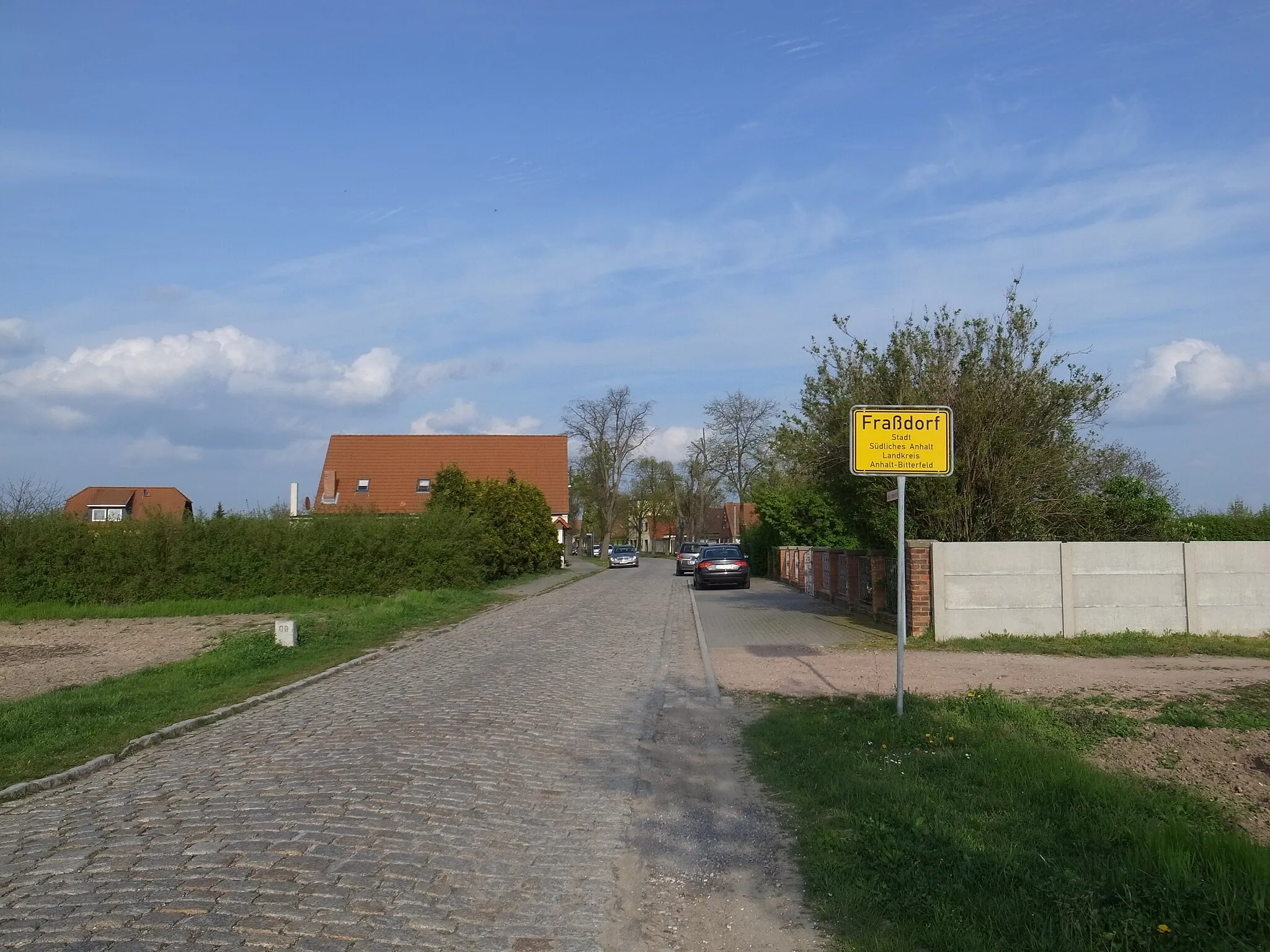 Photo showing: Fraßdorf, Ortseingang