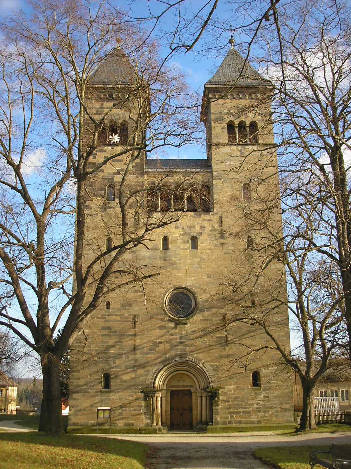 Photo showing: Die Klosterkirche in Bad Klosterlausnitz (Thüringen).