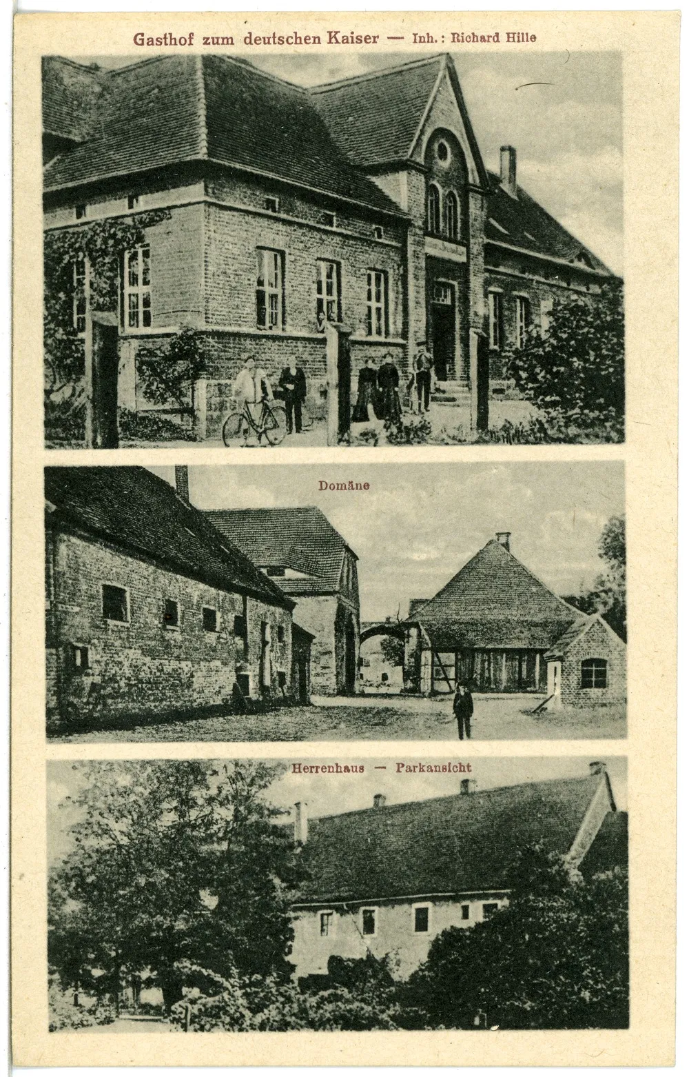 Photo showing: Bleesern; Gasthof, Domäne, Herrenhaus