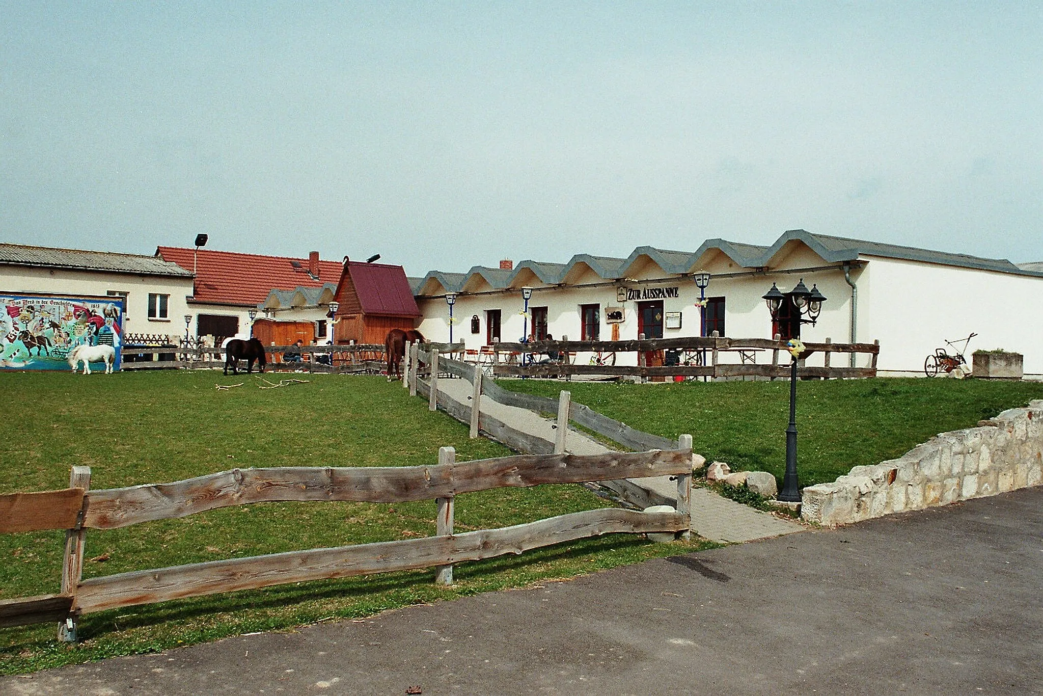 Photo showing: Kleingöhren (Lützen), inn Zur Ausspanne