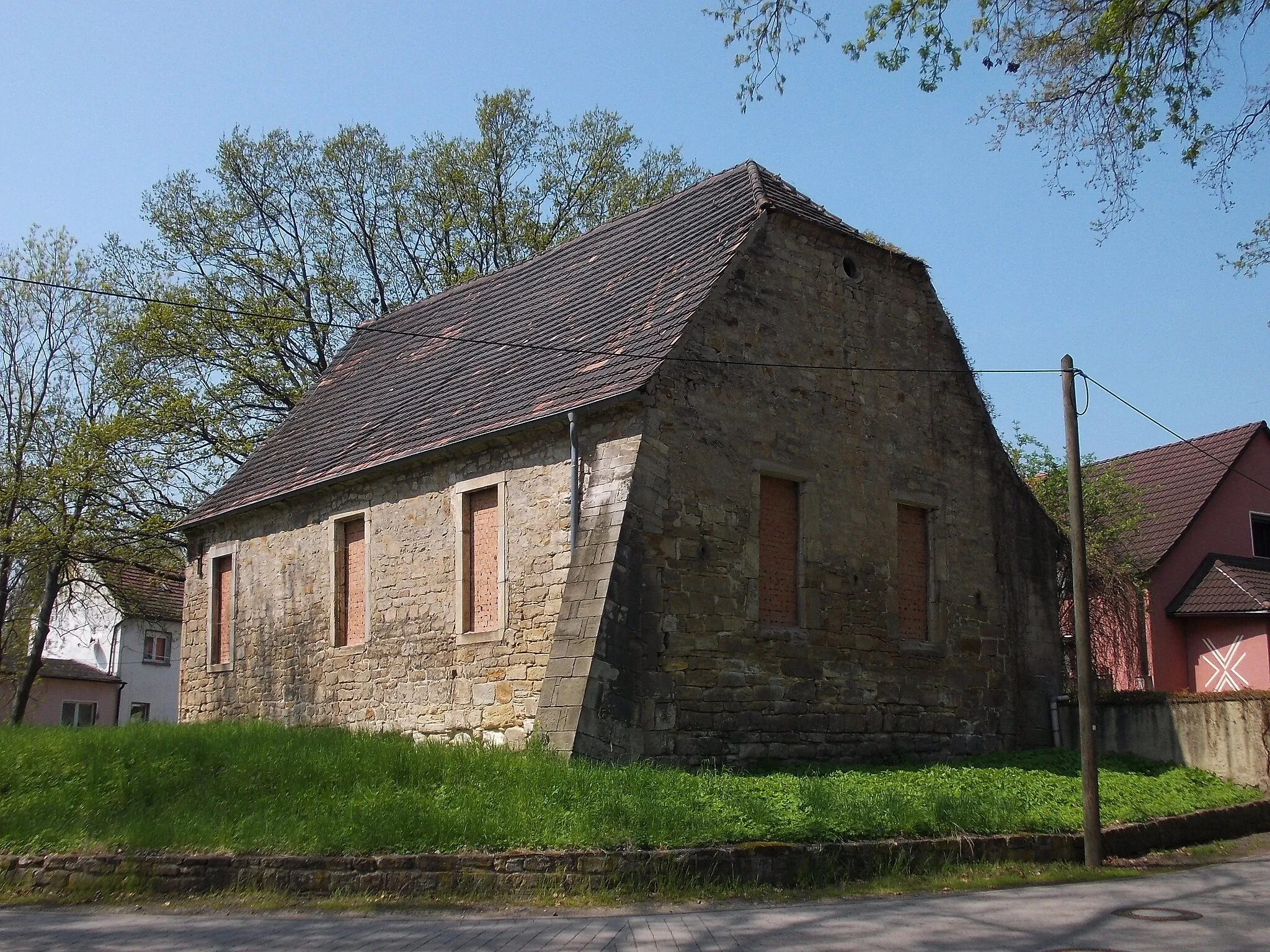 Photo showing: Rössuln church (Hohenmölsen, district: Burgenlandkreis, Saxony-Anhalt)