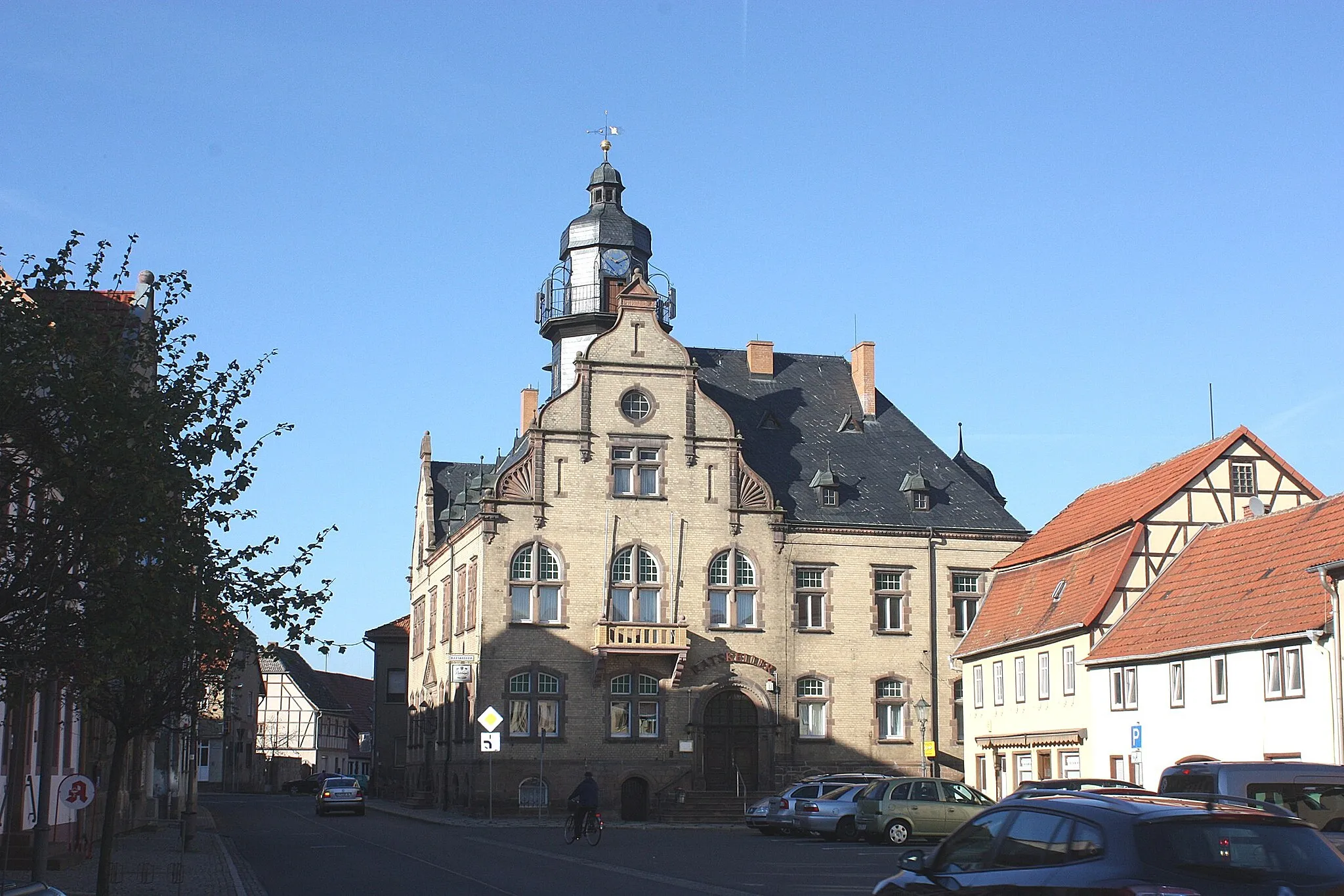 Photo showing: Heldrungen, the town hall