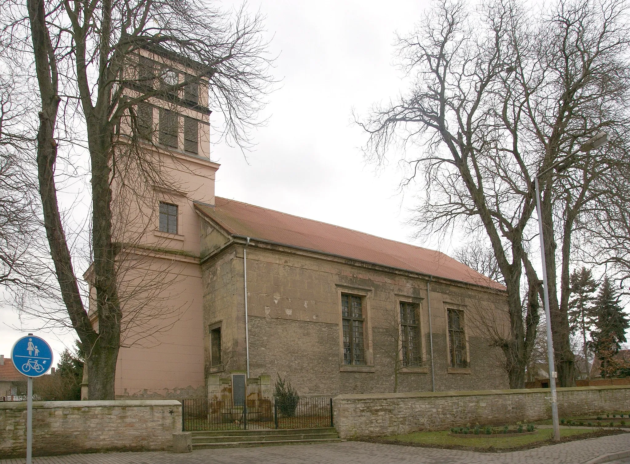 Photo showing: die Dorfkirche in Edersleben