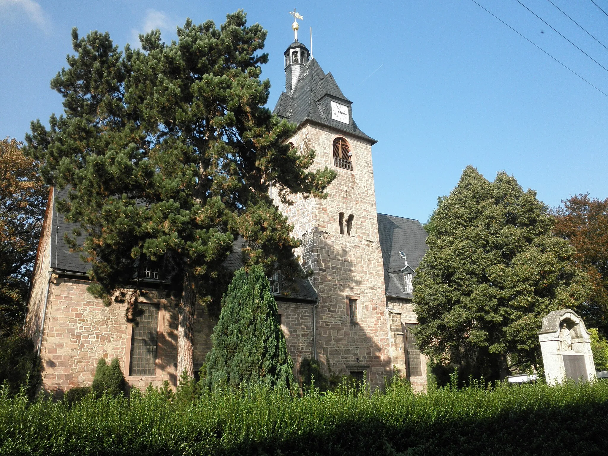 Photo showing: Church in Ringleben (bei Artern) in Thuringia