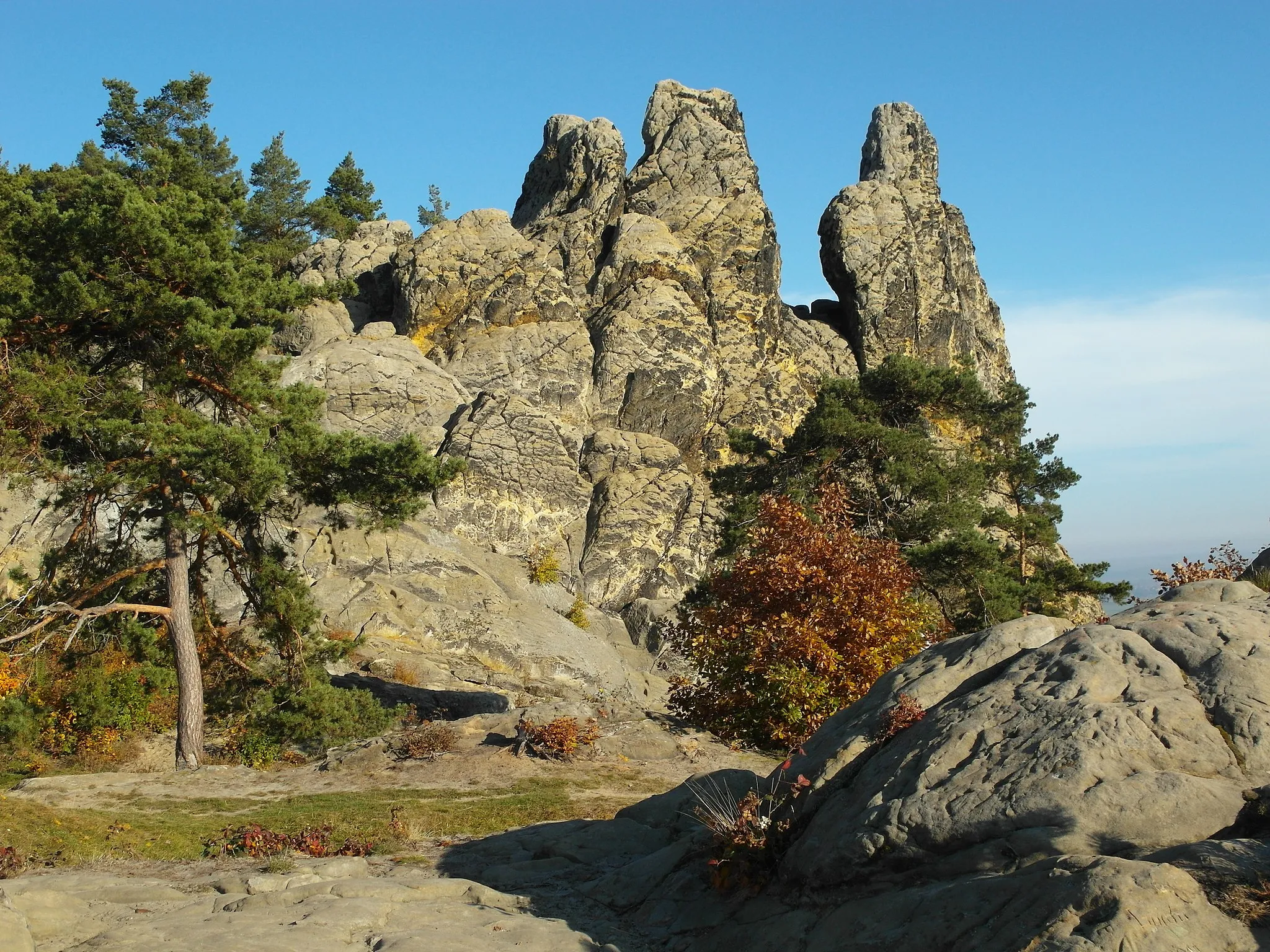 Photo showing: Teufelsmauer bei Timmenrode