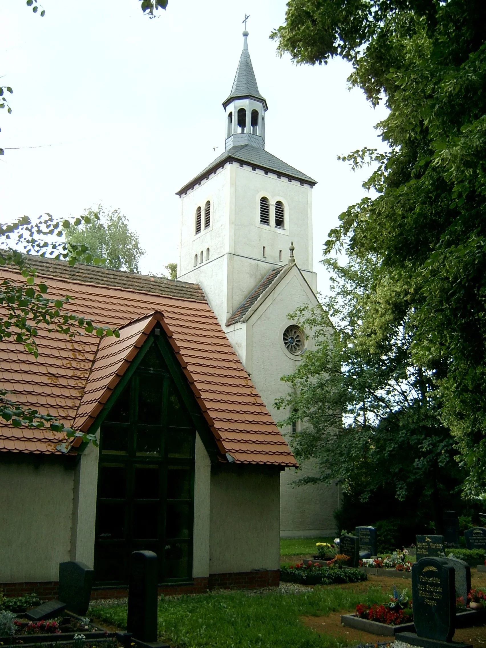 Photo showing: Kirche St. Nicolai in Sennewitz.