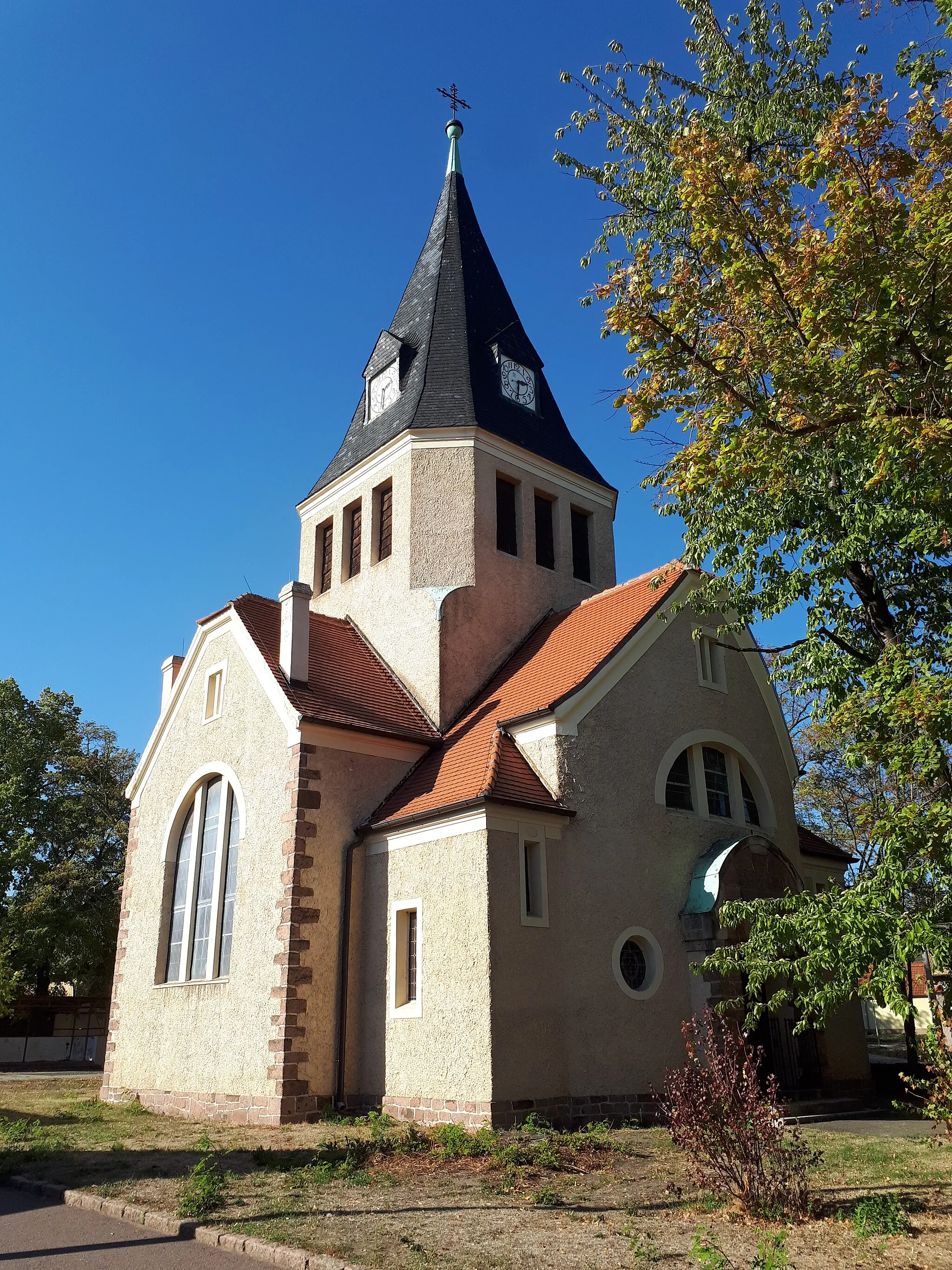 Photo showing: Kulturdenkmal Kirche Gnetsch