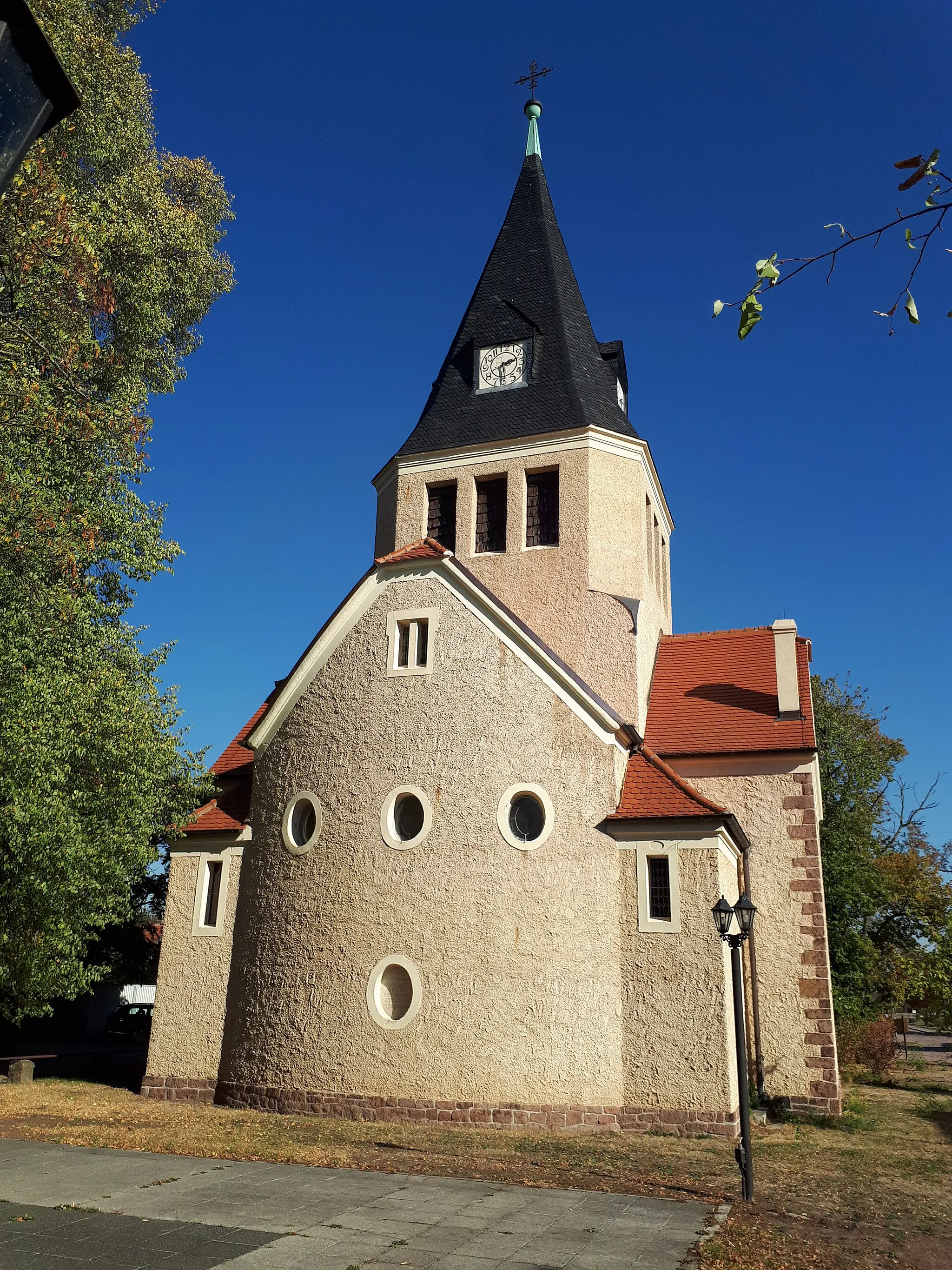 Photo showing: Kulturdenkmal Kirche Gnetsch