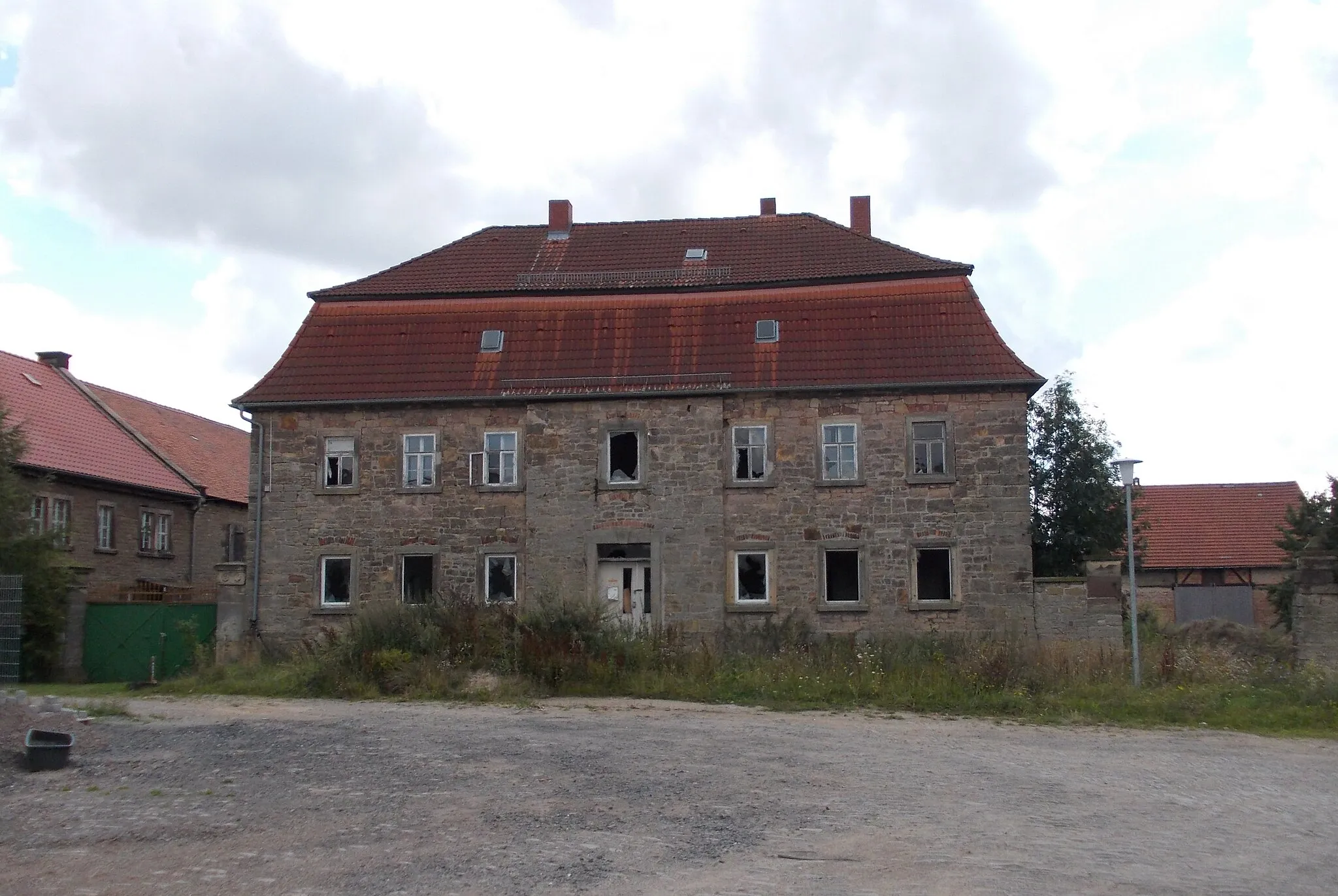 Photo showing: Ziegelroda manor house (Querfurt, district of Saalekreis, Saxony-Anhalt)