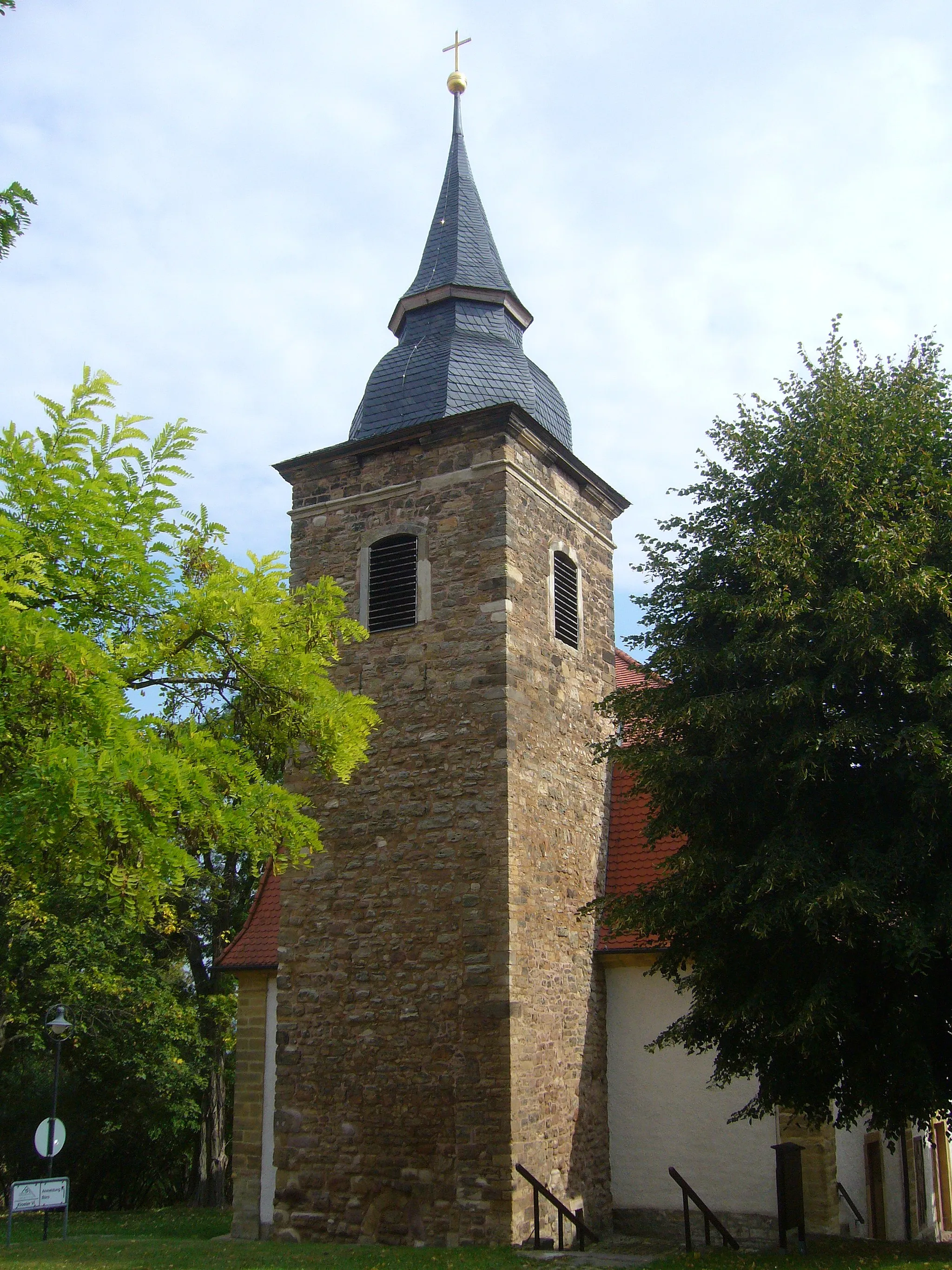 Photo showing: Church of monastery Kloster Donndorf, Kyffhäuserkreis, Thuringia, Germany
