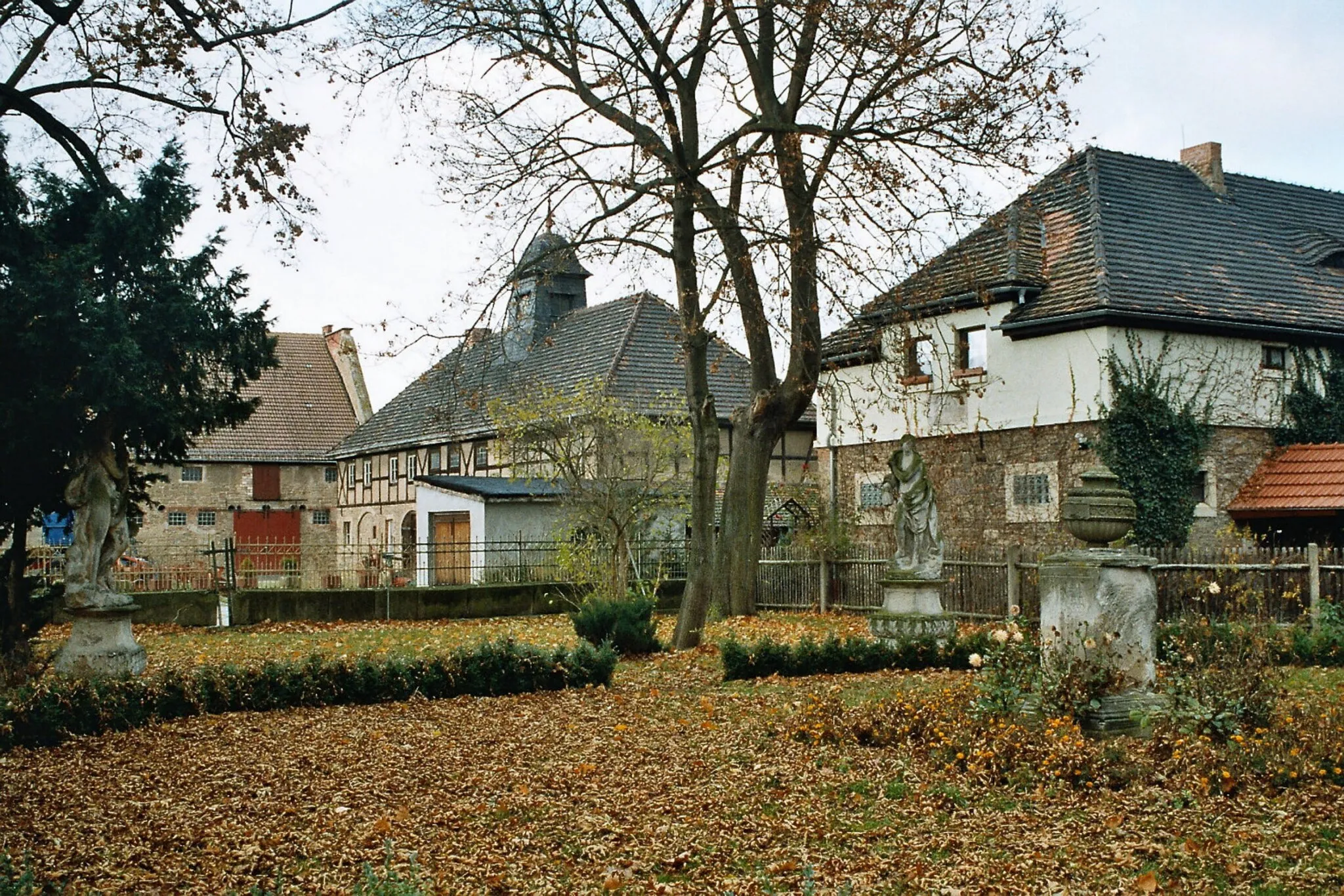 Photo showing: Kalbsrieth (Thüringen), the estate house