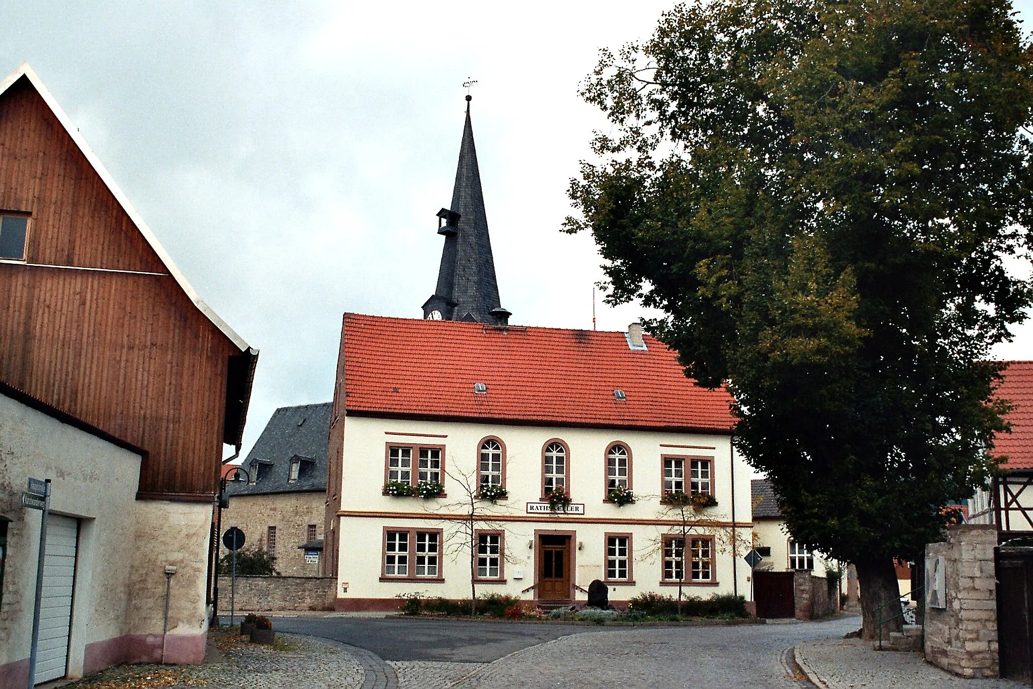 Photo showing: Großleinungen (Sangerhausen), the town hall