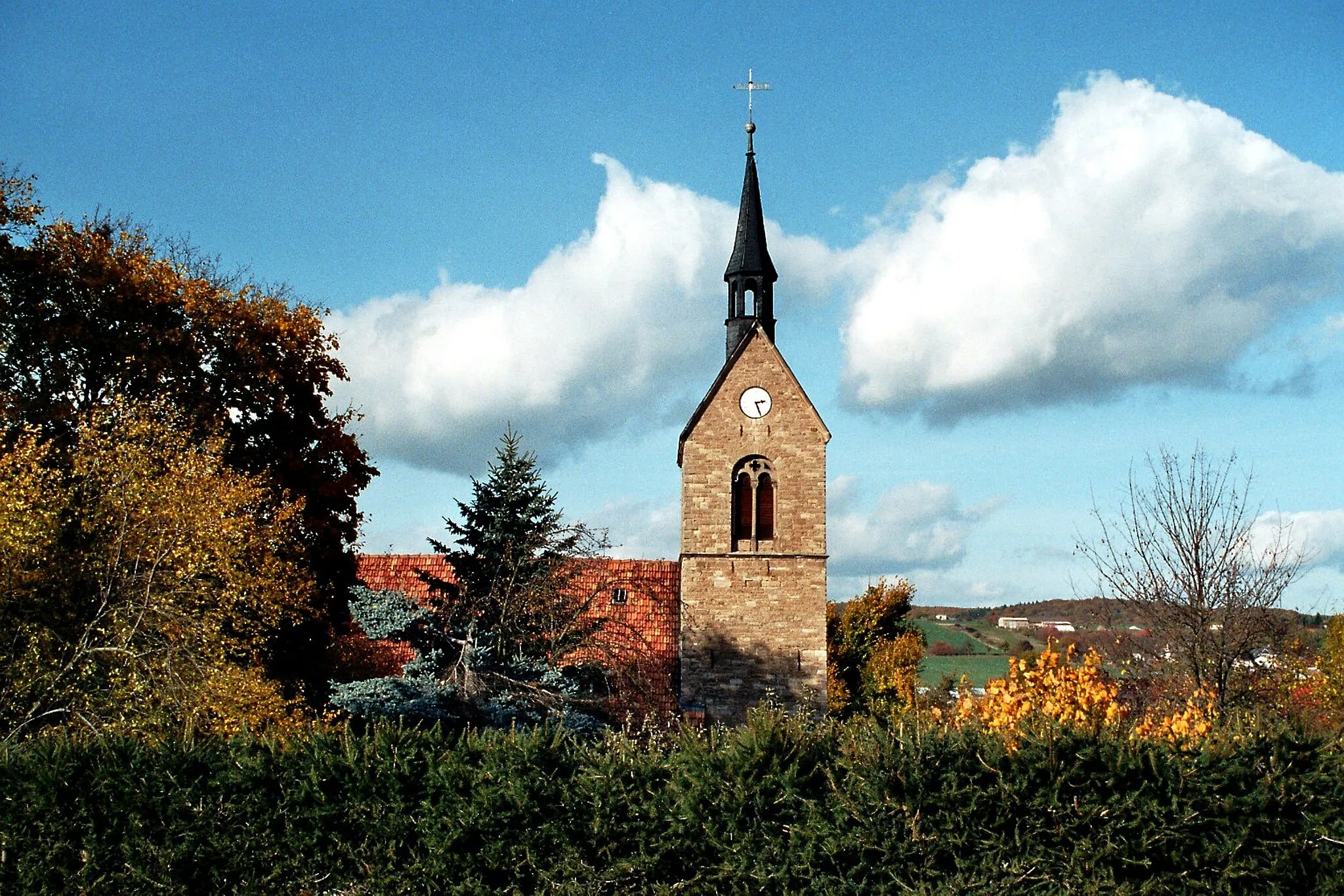 Photo showing: Lengefeld (Sangerhausen), the village church St. Michael