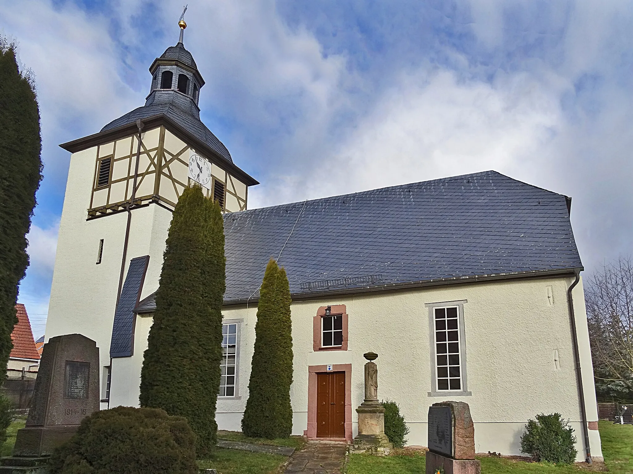 Photo showing: Dorfkirche St. Katharinen (Wettelrode) von Süden