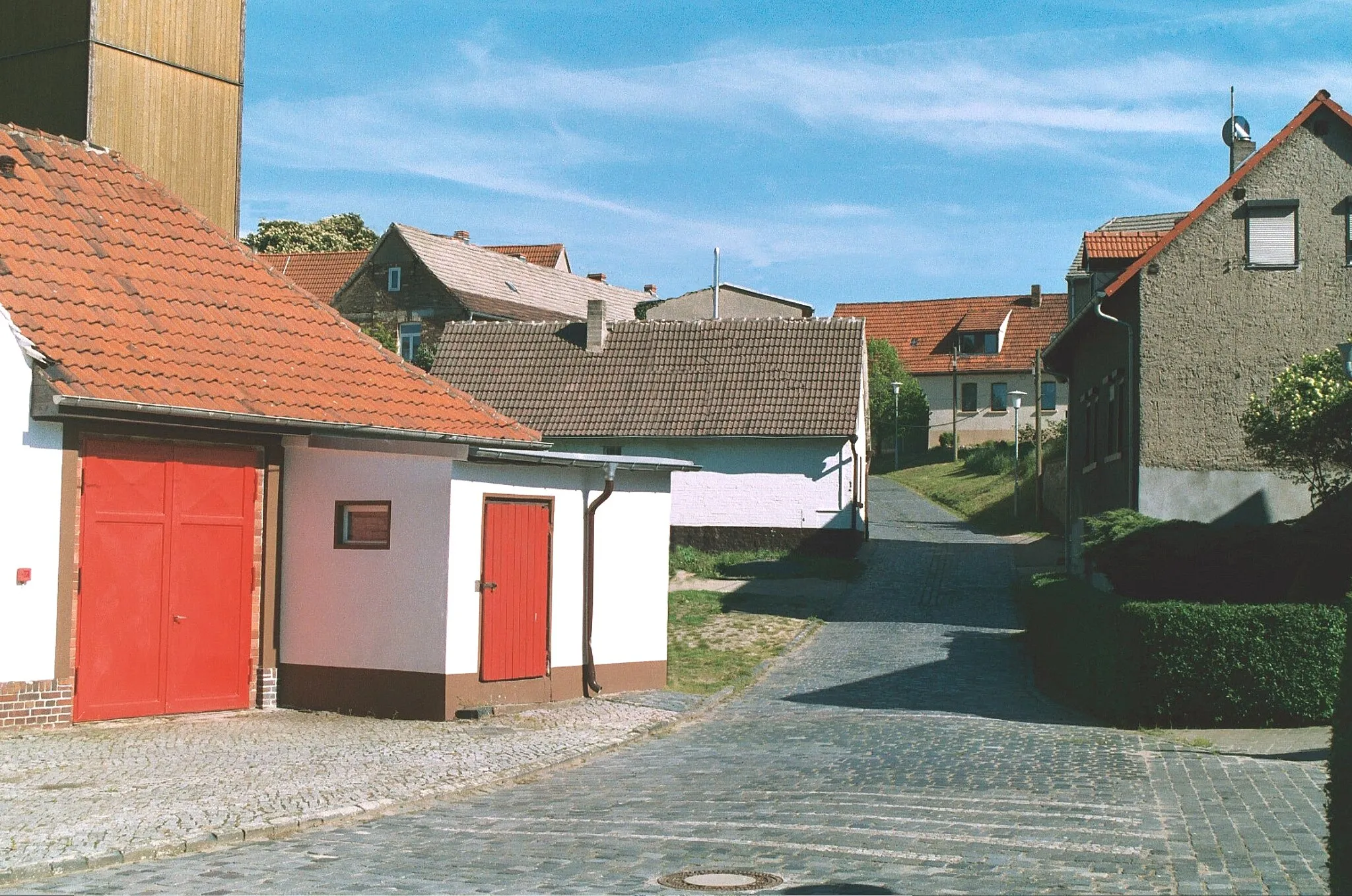 Photo showing: Hübitz (Gerbstedt), the Schulstraße