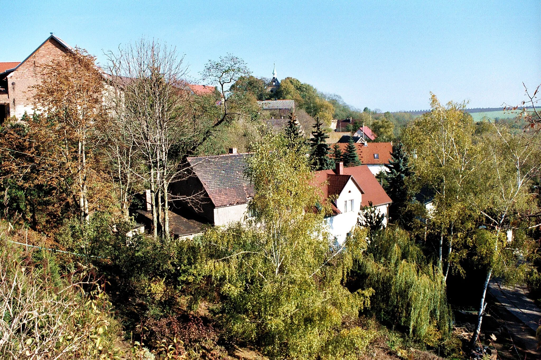 Photo showing: Oberrißdorf (Lutherstadt Eisleben), villagescape