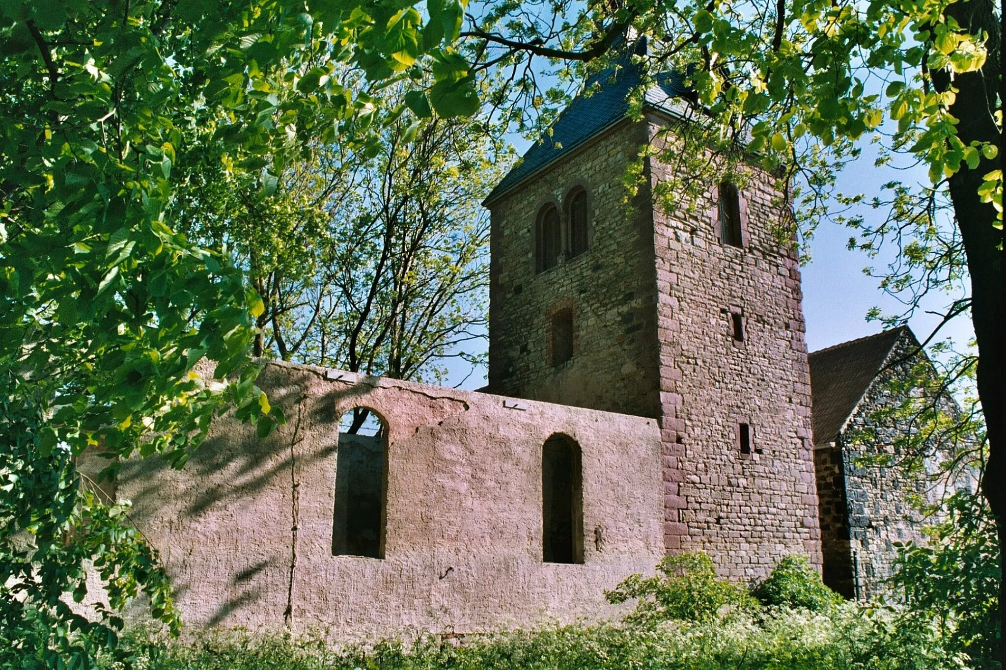 Photo showing: Thondorf (Gerbstedt), the village church