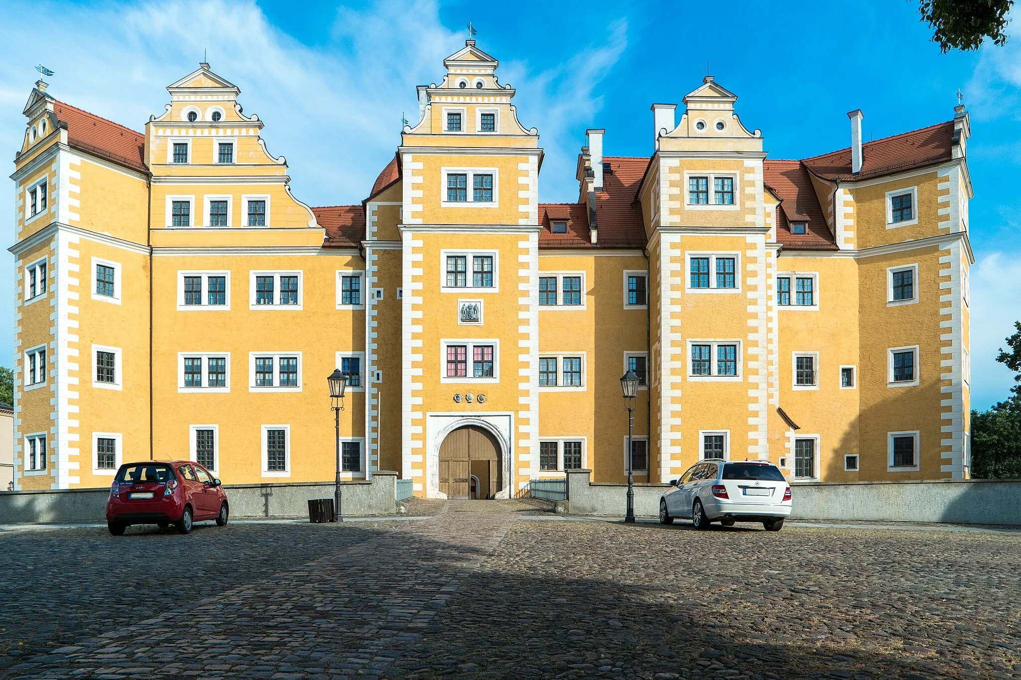 Photo showing: Castle in Annaburg in Saxony-Anhalt, Germany