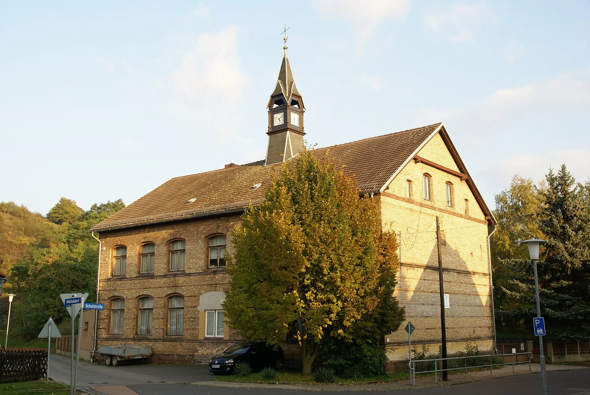 Photo showing: Die Grundschule in Wimmelburg, erbaut 1896