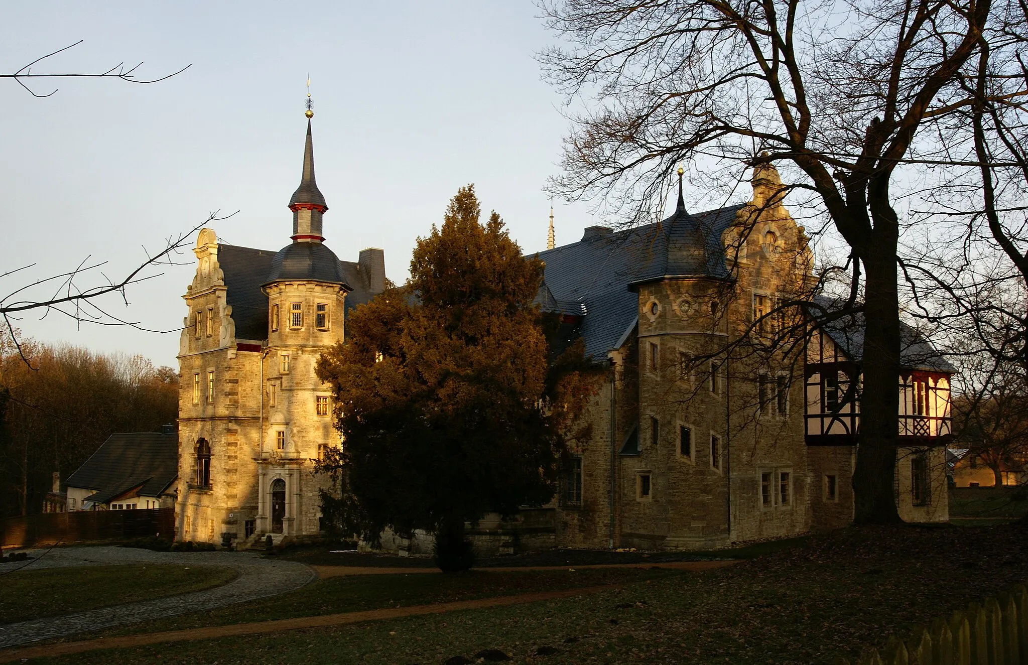 Photo showing: Das Gutshaus in Piesdorf bei Könnern