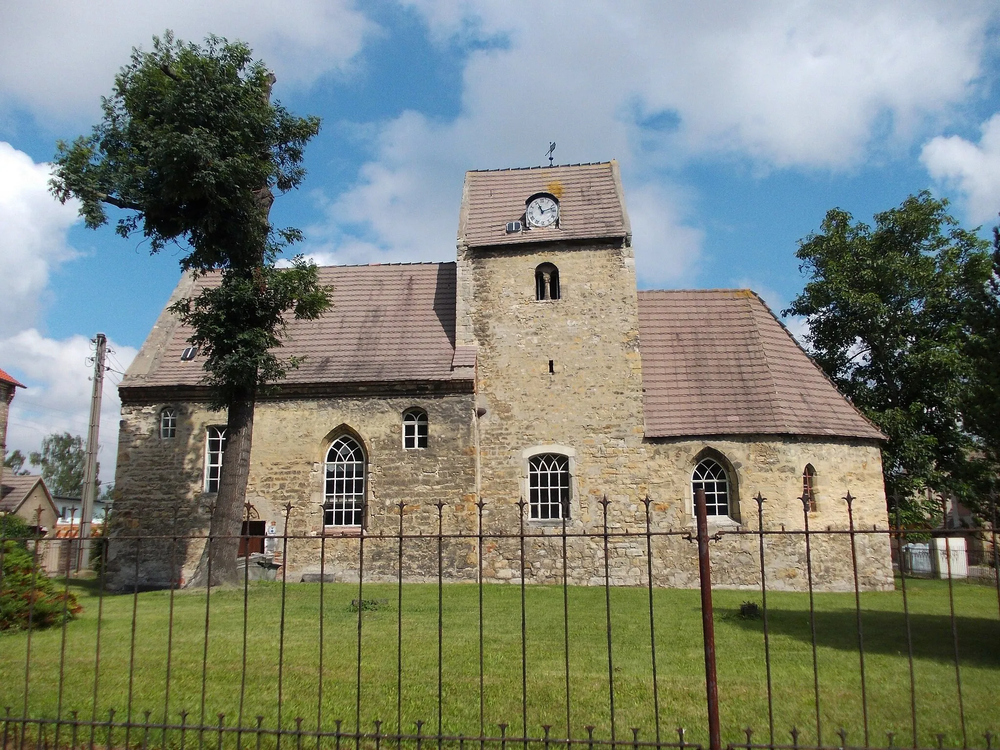 Photo showing: St. John's Church in Eisdorf (Teutschenthal, district of Saalekreis, Saxony-Anhalt)